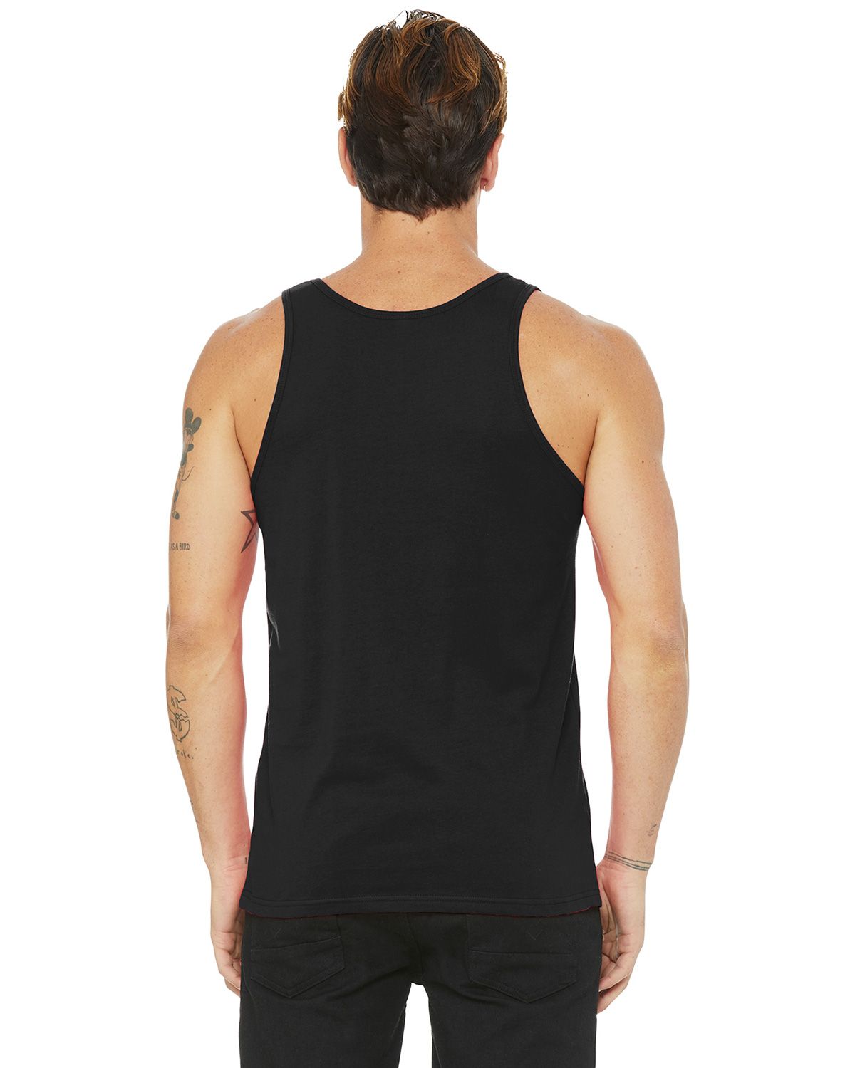 BC3480 Bella + Canvas BELLA+CANVAS Unisex Jersey Tank. - Back Image