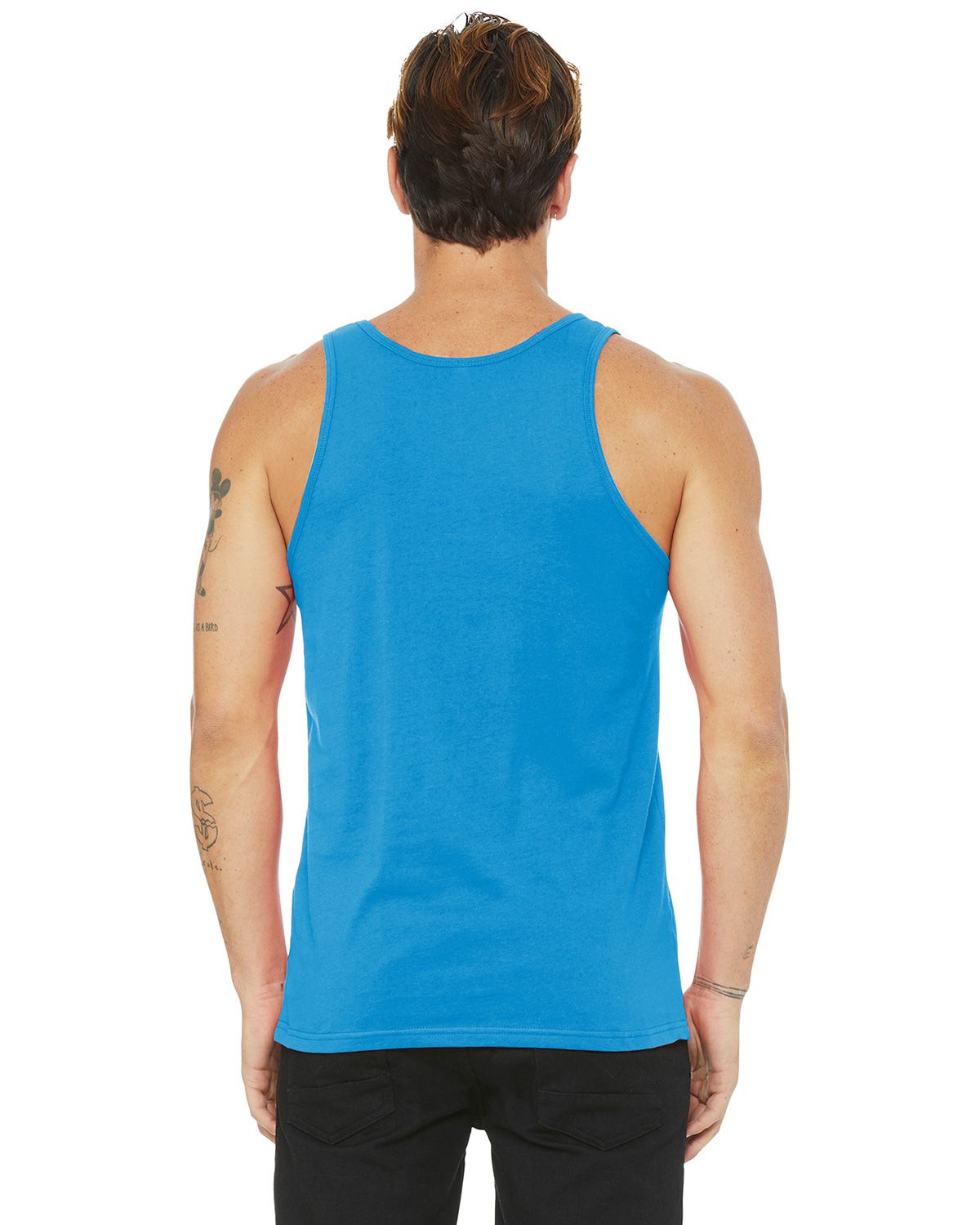 BC3480 Bella + Canvas BELLA+CANVAS Unisex Jersey Tank. - Back Image