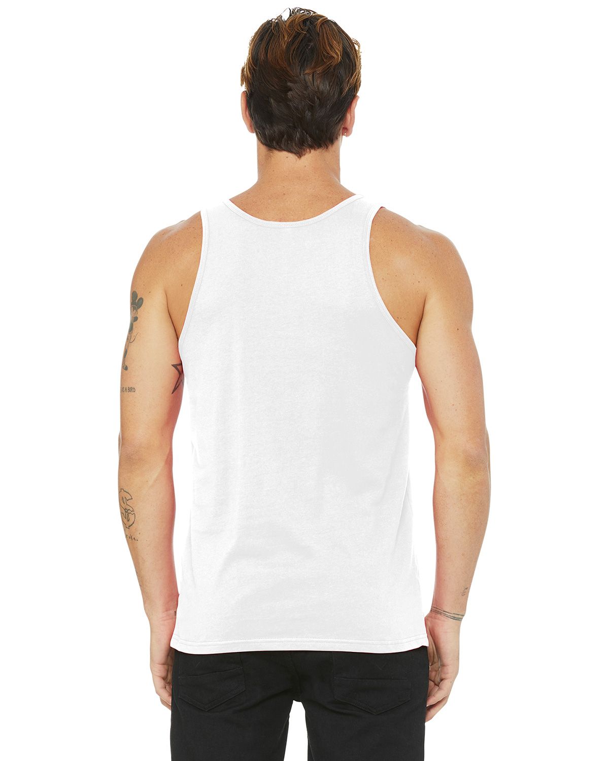 BC3480 Bella + Canvas BELLA+CANVAS Unisex Jersey Tank. - Back Image