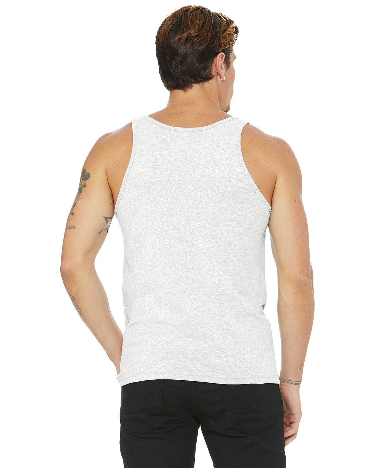 BC3480 Bella + Canvas BELLA+CANVAS Unisex Jersey Tank. - Back Image