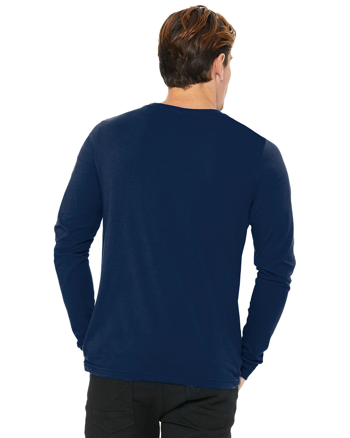 BC3501 Bella + Canvas BELLA+CANVAS Unisex Jersey Long Sleeve Tee. BC3501 Bella + Canvas BELLA+CANVAS Unisex Jersey Long Sleeve Tee. - Back Image