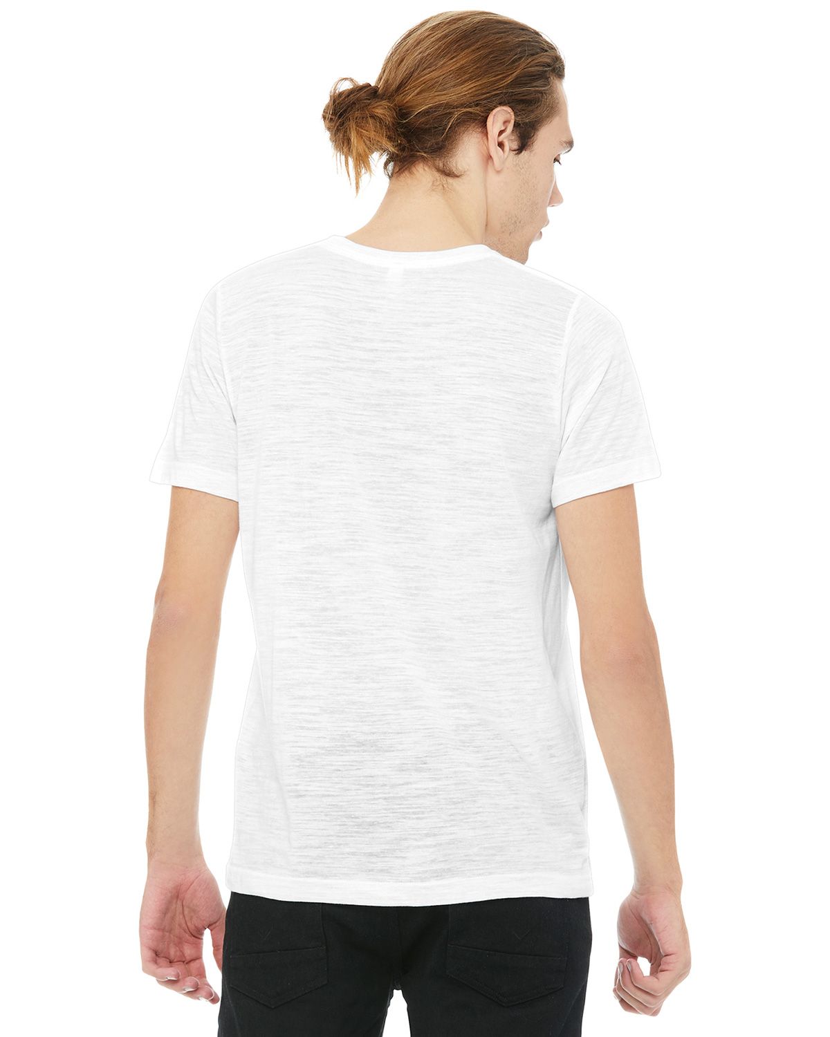 BC3650 Bella + Canvas BELLA+CANVAS Unisex Poly-Cotton Short Sleeve Tee. BC3650 Bella + Canvas BELLA+CANVAS Unisex Poly-Cotton Short Sleeve Tee. - Back Image