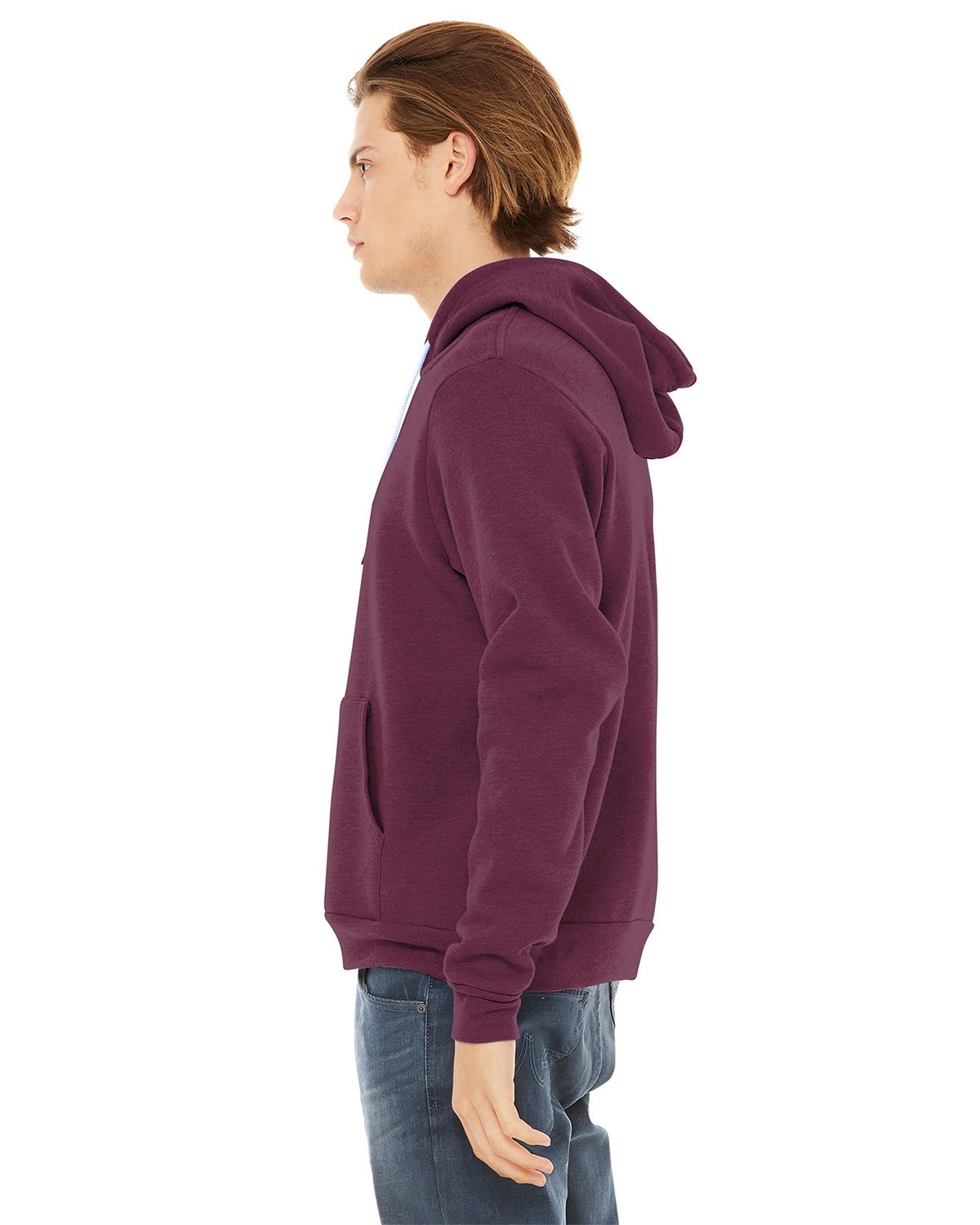 BC3719 Bella + Canvas BELLA+CANVAS Unisex Sponge Fleece Pullover Hoodie. - Siide Image