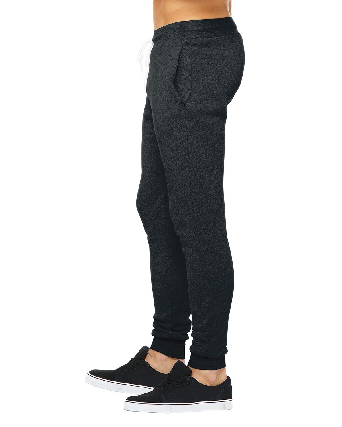 BC3727 Bella + Canvas BELLA+CANVAS Unisex Jogger Sweatpants. - Siide Image