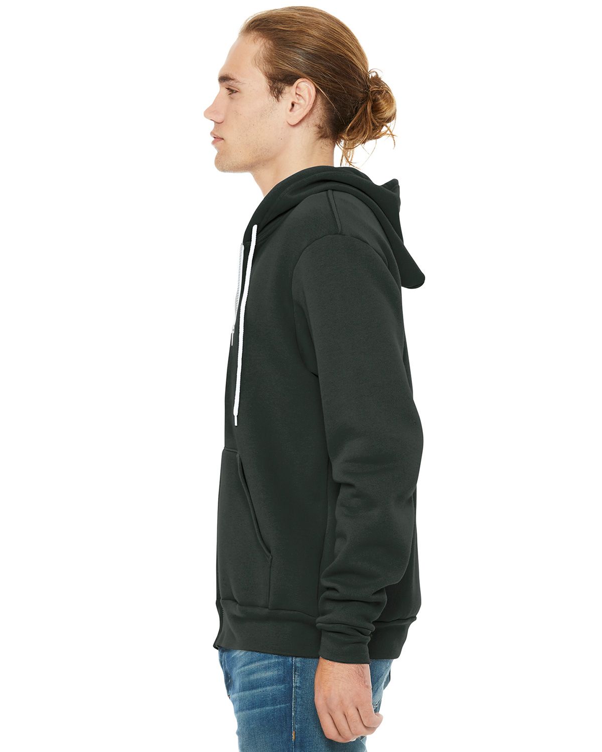 BC3739 Bella + Canvas BELLA+CANVAS Unisex Sponge Fleece Full-Zip Hoodie. BC3739 Bella + Canvas BELLA+CANVAS Unisex Sponge Fleece Full-Zip Hoodie. - Siide Image