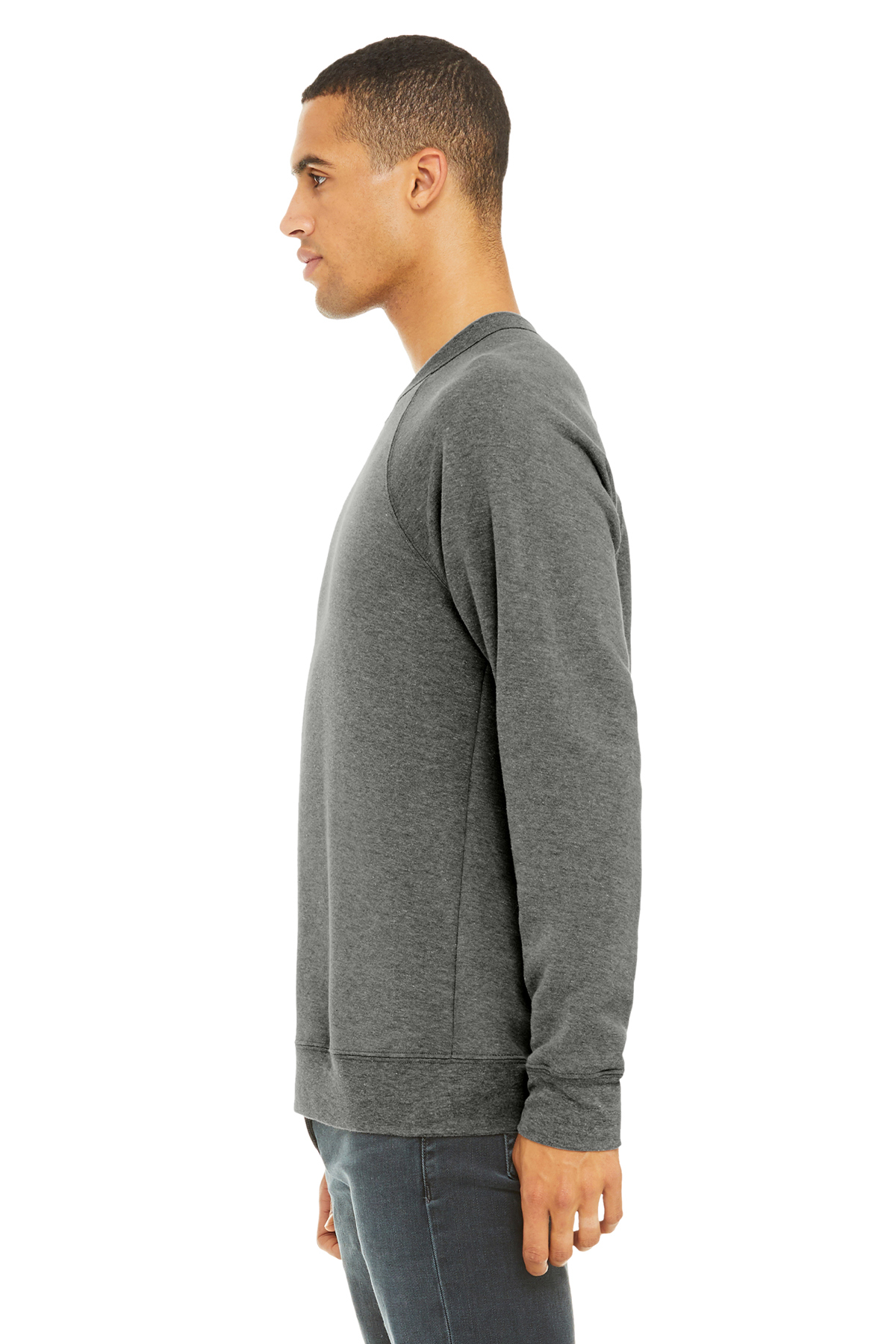 BC3901 Bella + Canvas BELLA+CANVAS Unisex Sponge Fleece Raglan Sweatshirt. - Siide Image