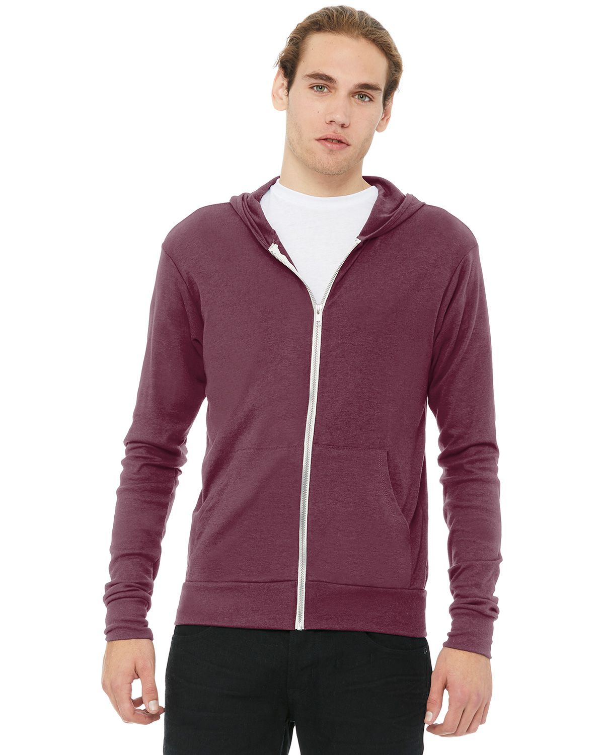 BC3939 Bella + Canvas BELLA+CANVAS Unisex Triblend Full-Zip Lightweight Hoodie. BC3939 Bella + Canvas BELLA+CANVAS Unisex Triblend Full-Zip Lightweight Hoodie.