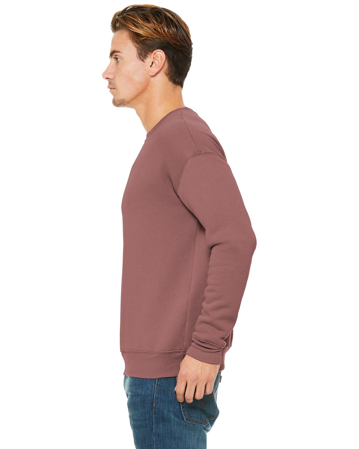 BC3945 Bella + Canvas BELLA+CANVAS Unisex Sponge Fleece Drop Shoulder Sweatshirt. - Siide Image