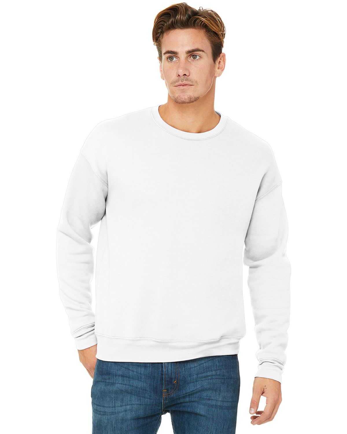 BC3945 Bella + Canvas BELLA+CANVAS Unisex Sponge Fleece Drop Shoulder Sweatshirt.