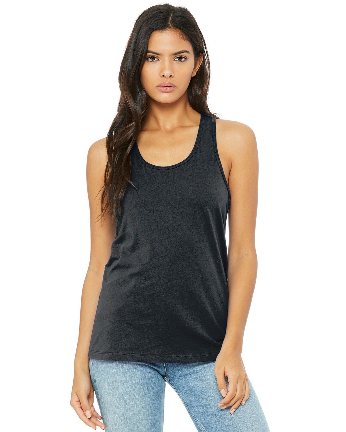 BC6008 Bella + Canvas BELLA+CANVAS Womens Jersey Racerback Tank.