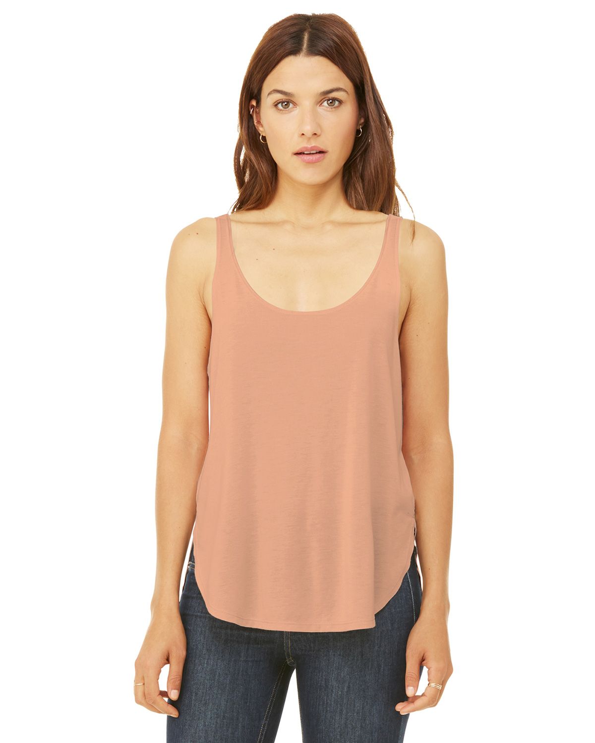 BC8802 Bella + Canvas BELLA+CANVAS Womens Flowy Side-Slit Tank. BC8802 Bella + Canvas BELLA+CANVAS Womens Flowy Side-Slit Tank.