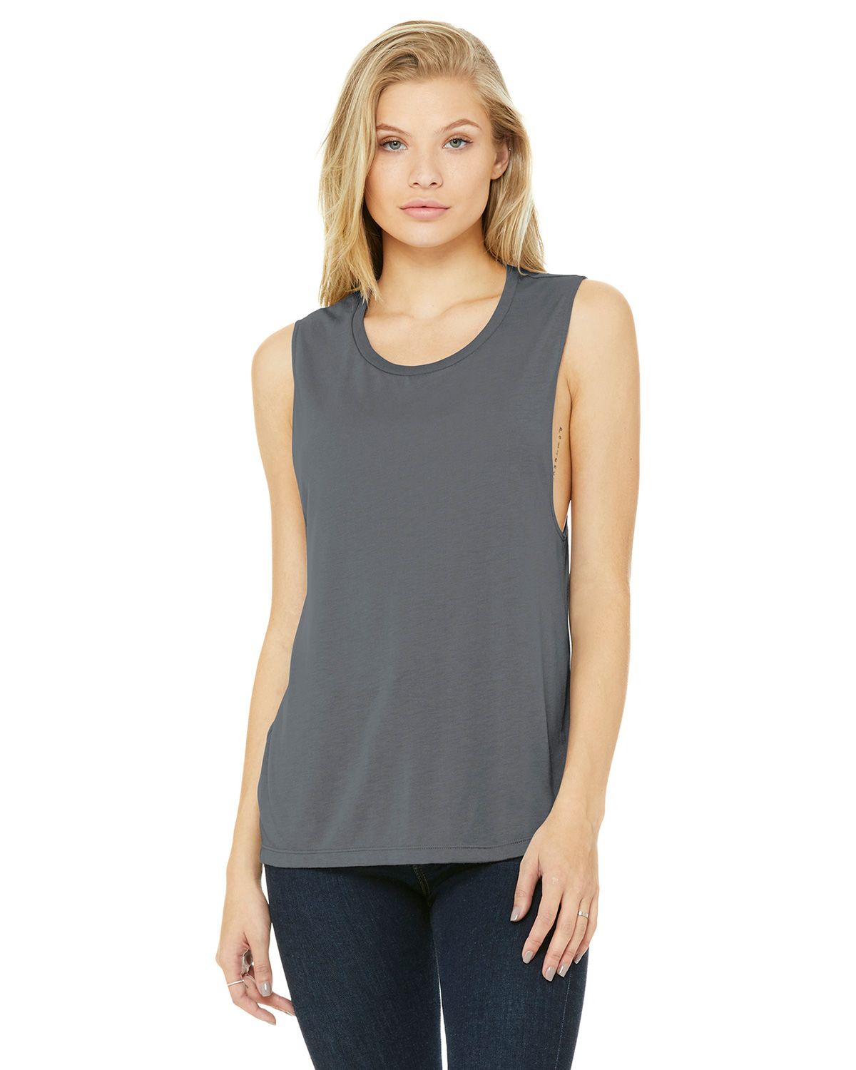BC8803 Bella + Canvas BELLA+CANVAS Womens Flowy Scoop Muscle Tank. BC8803 Bella + Canvas BELLA+CANVAS Womens Flowy Scoop Muscle Tank.