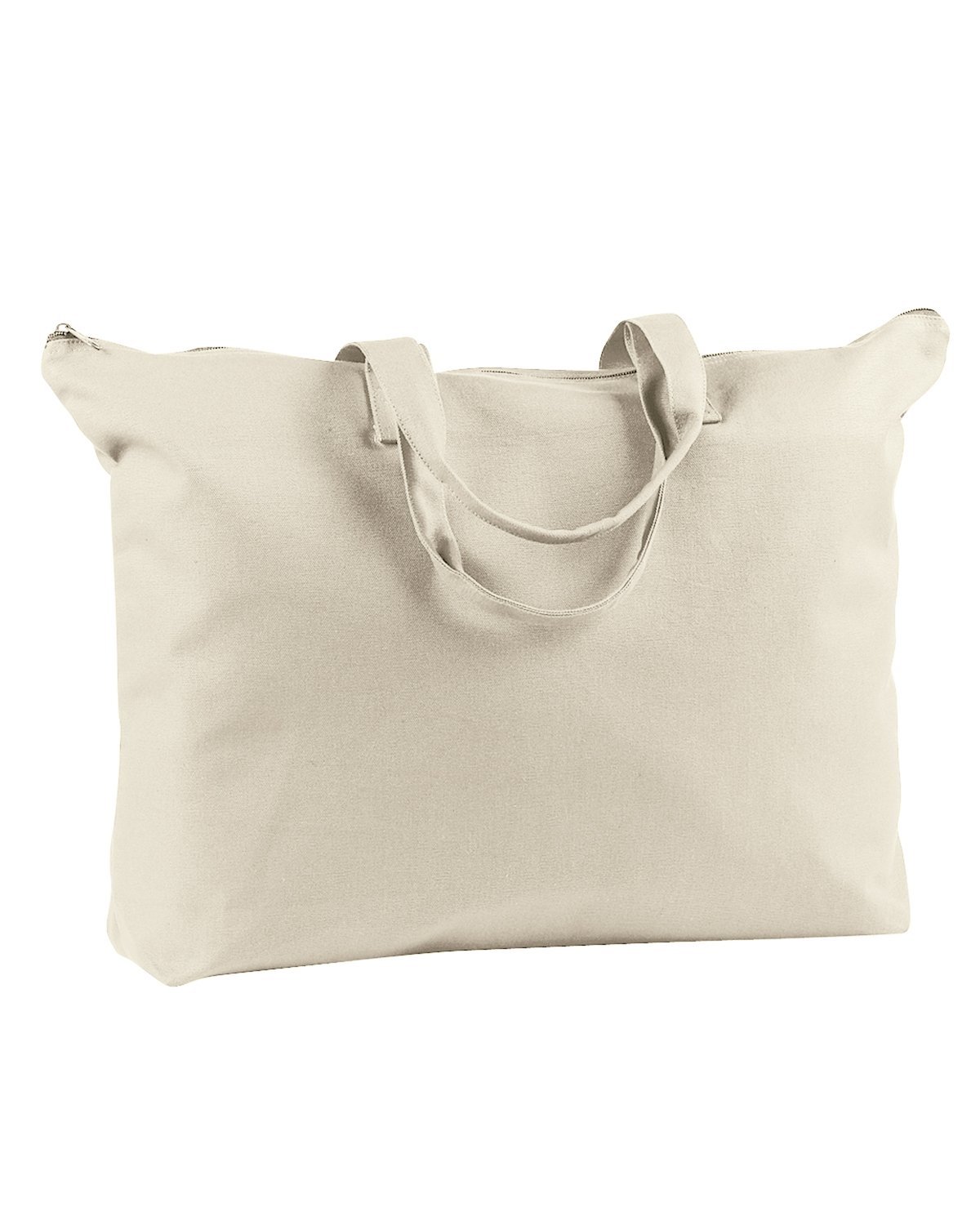 BE009 BAGedge Canvas Zippered Book Tote BE009 BAGedge Canvas Zippered Book Tote