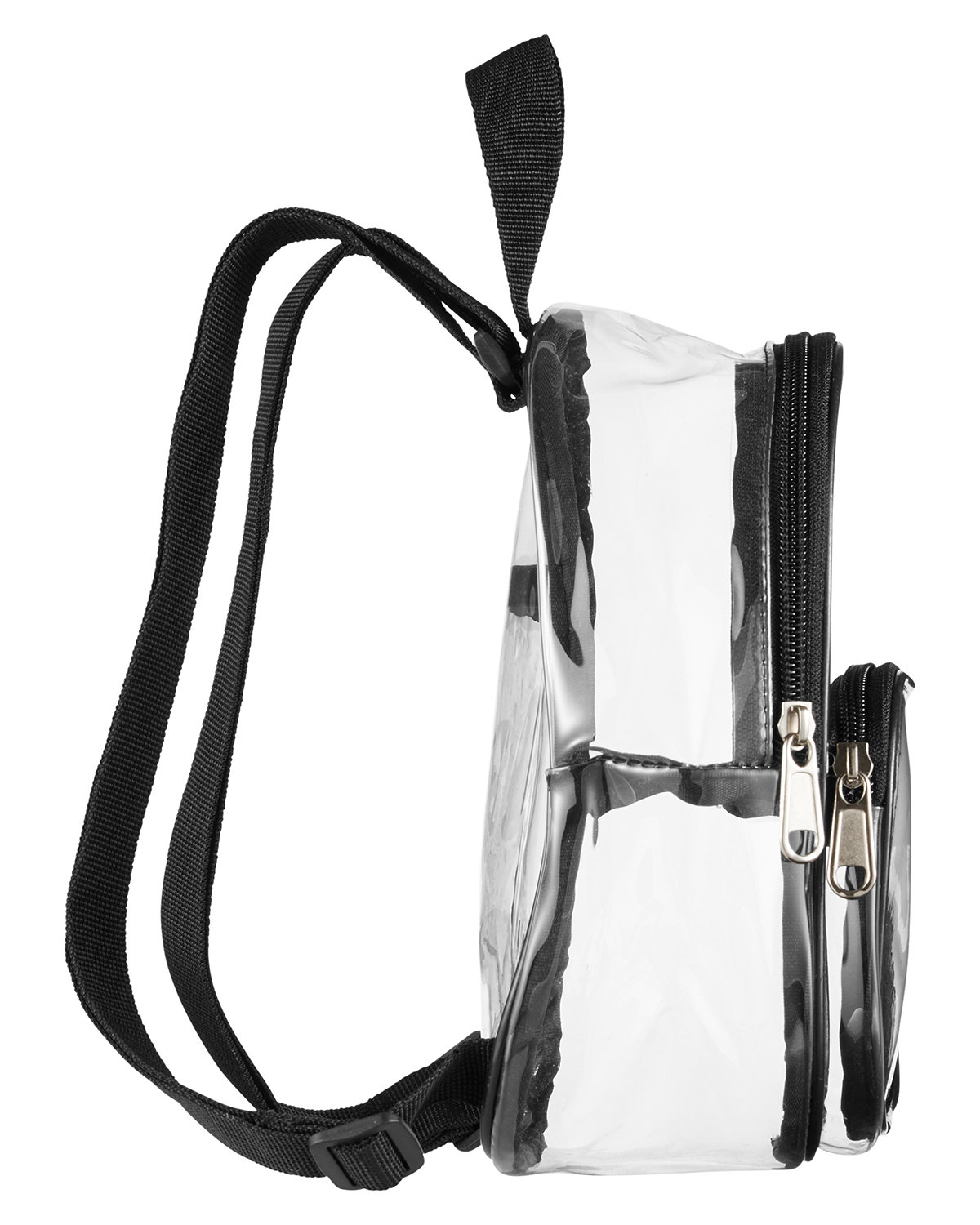 BE268 BAGedge Unisex Clear PVC Mini Backpack - Siide Image