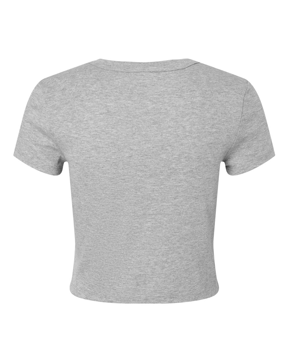 1010 Bella + Canvas Women's Micro Rib Baby Tee - Back Image