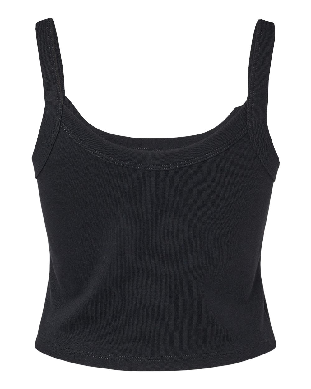 1012 Bella + Canvas Women’s Micro Rib Thick Spaghetti Strap Tank - Back Image