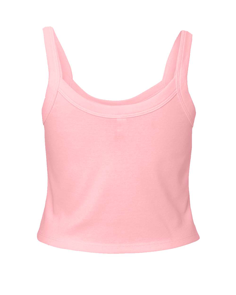 1012 Bella + Canvas Women’s Micro Rib Thick Spaghetti Strap Tank - Back Image