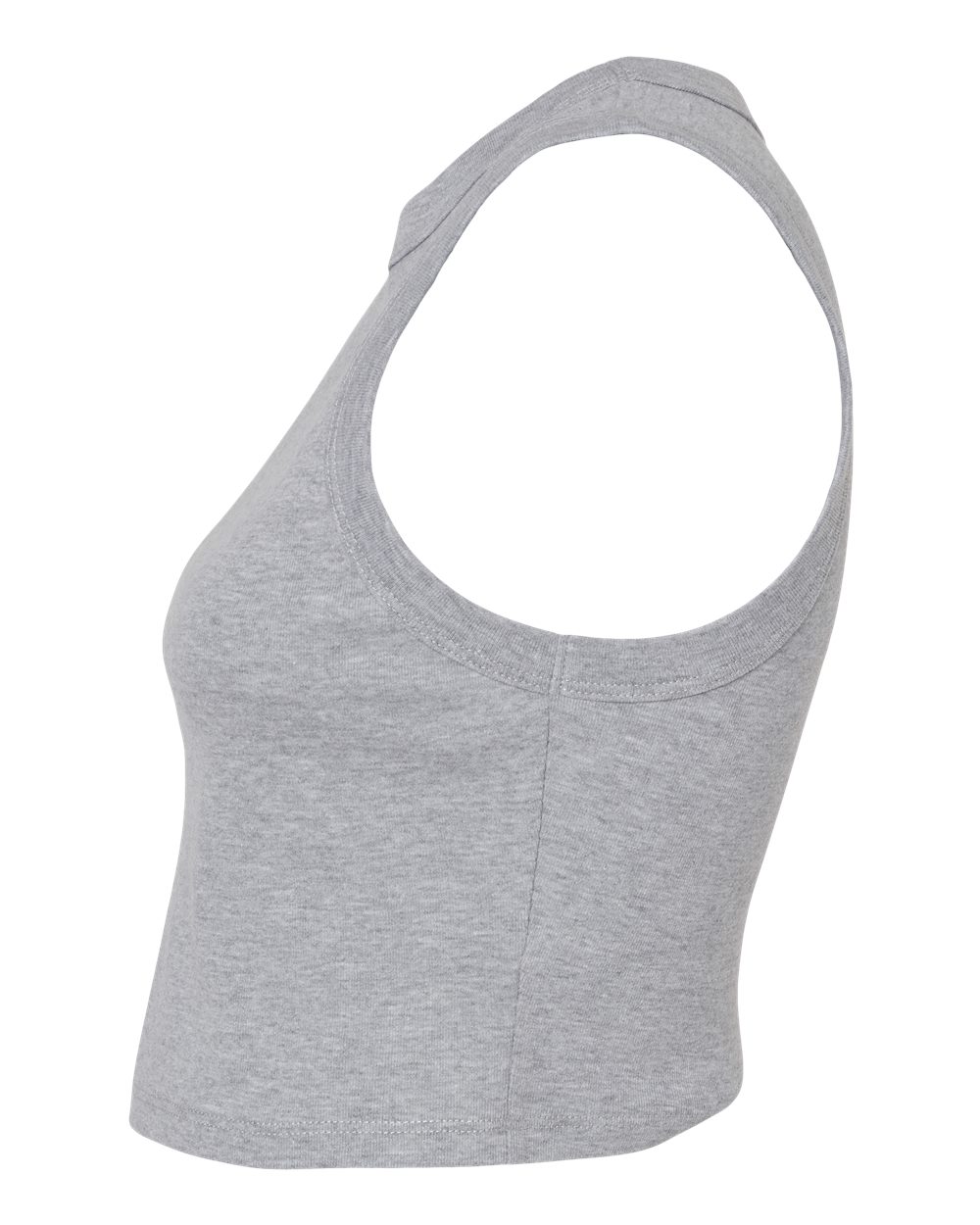 1013 Bella + Canvas Womens Micro Rib Muscle Crop Tank - Siide Image