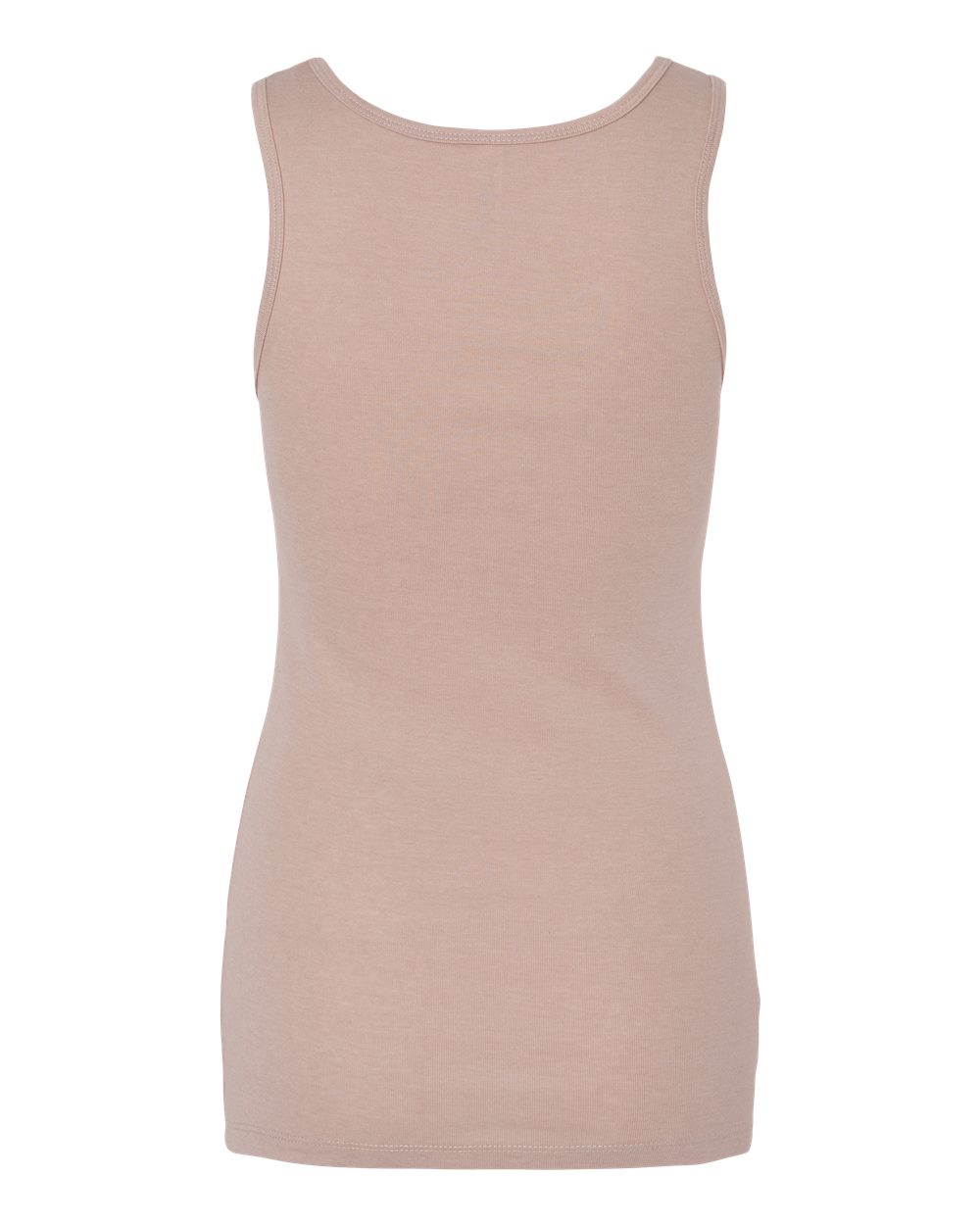 1081 Bella + Canvas Ladies Micro Ribbed Tank - Back Image