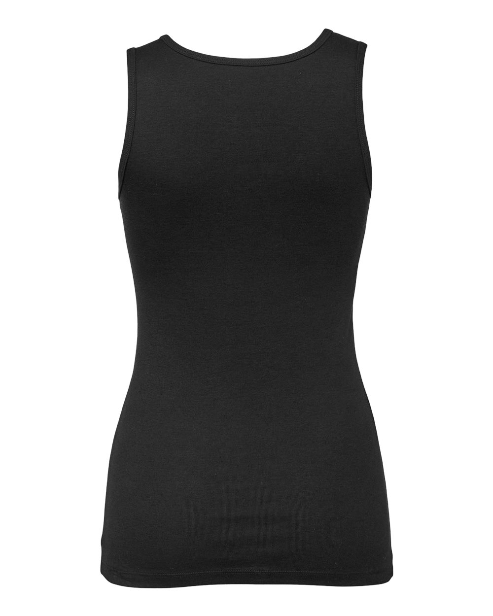 1081 Bella + Canvas Ladies Micro Ribbed Tank - Back Image