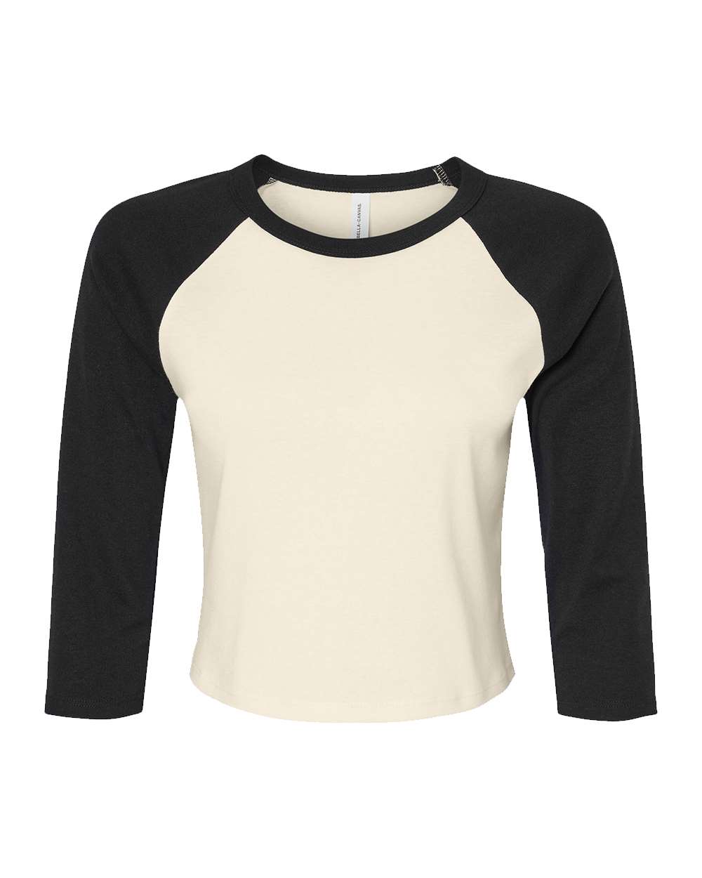 1200 Bella + Canvas Ladies Micro Ribbed 3/4 Raglan Baby Tee 1200 Bella + Canvas Ladies Micro Ribbed 3/4 Raglan Baby Tee