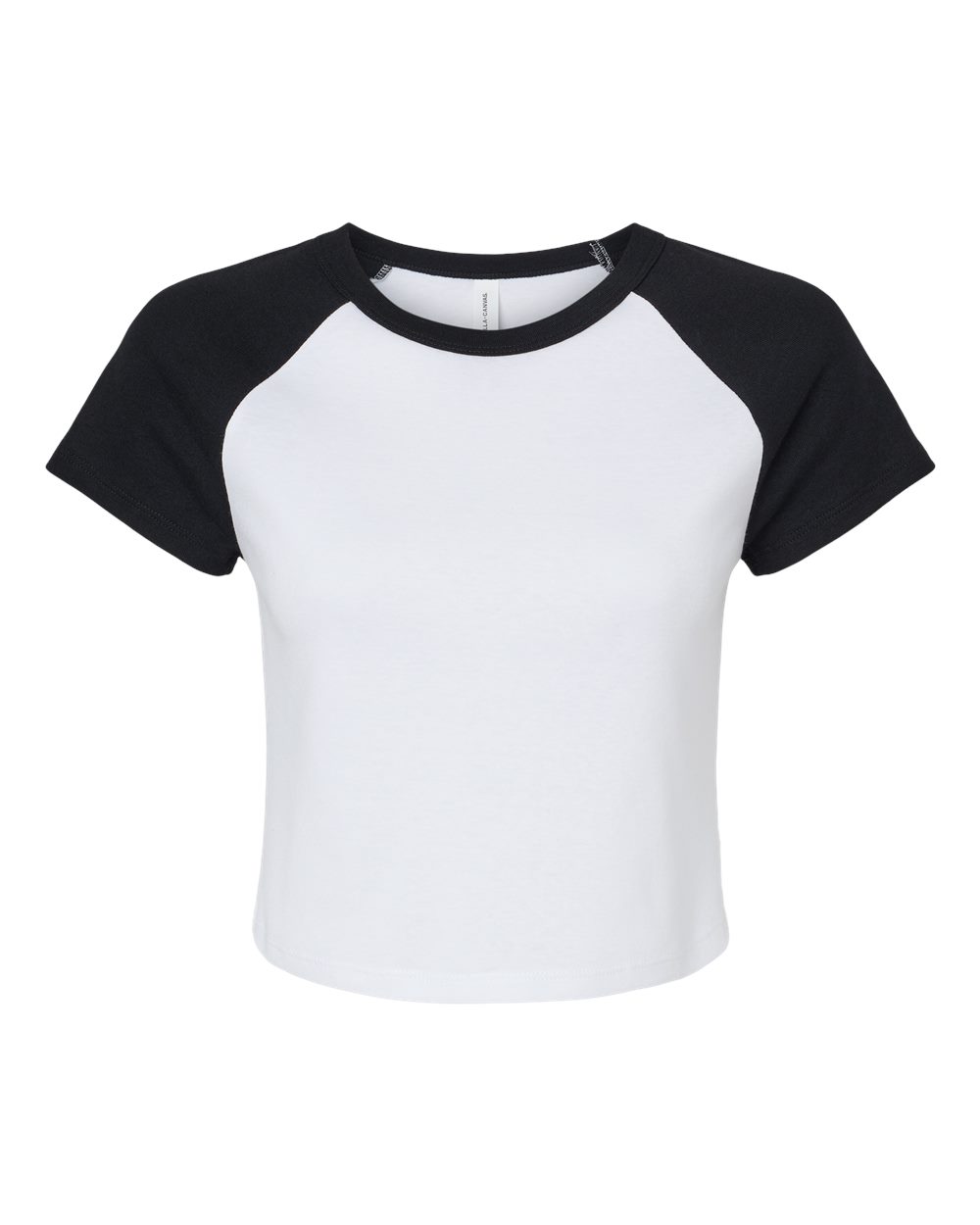 1201 Bella + Canvas Ladies Micro Rib Raglan Baby Tee