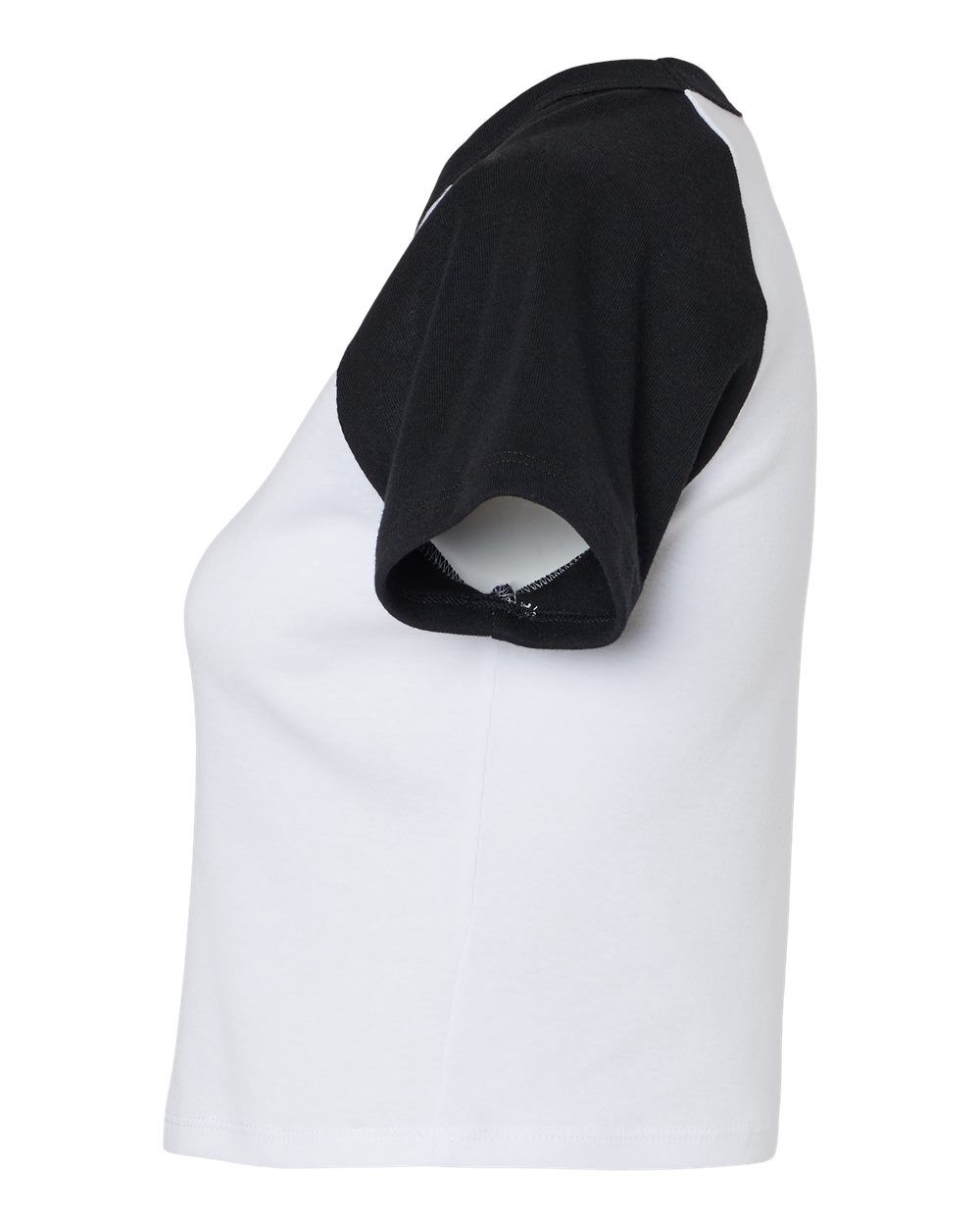 1201 Bella + Canvas Ladies Micro Rib Raglan Baby Tee - Siide Image