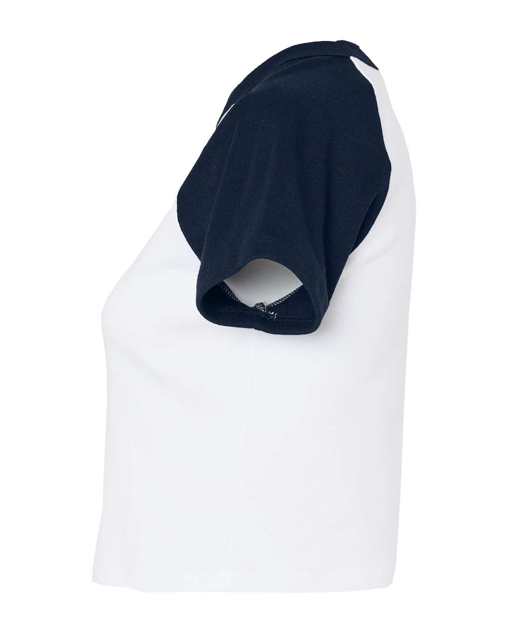 1201 Bella + Canvas Ladies Micro Rib Raglan Baby Tee - Siide Image