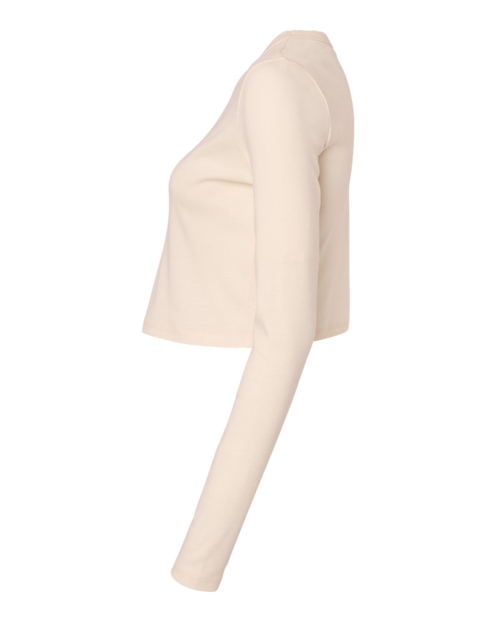 1501 Bella + Canvas Womens Micro Rib Long Sleeve Baby Tee 1501 Bella + Canvas Womens Micro Rib Long Sleeve Baby Tee - Siide Image