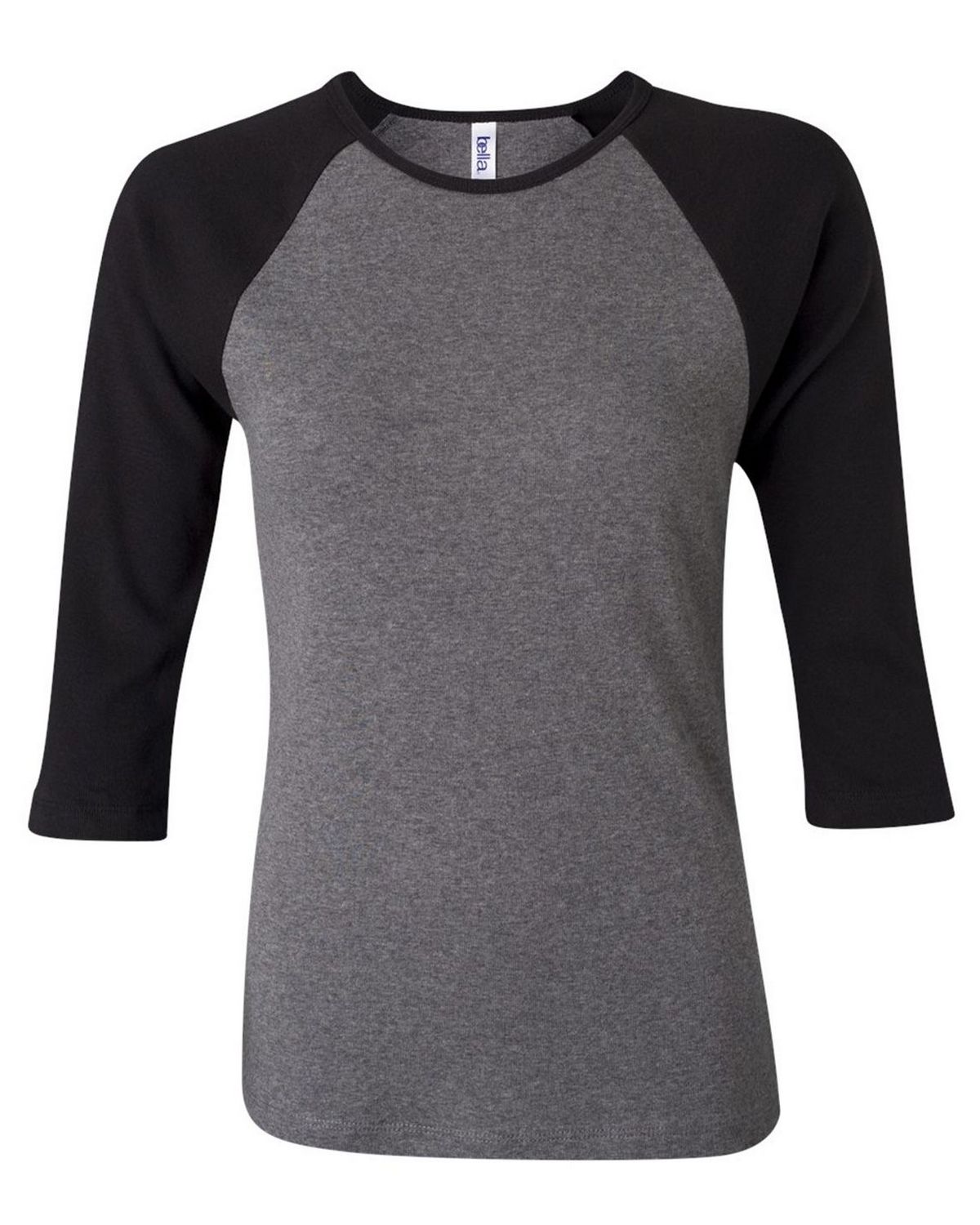 2000 Bella + Canvas Women’s 1X1 Baby Rib Raglan Three-Quarter Sleeve Tee 2000 Bella + Canvas Women’s 1X1 Baby Rib Raglan Three-Quarter Sleeve Tee