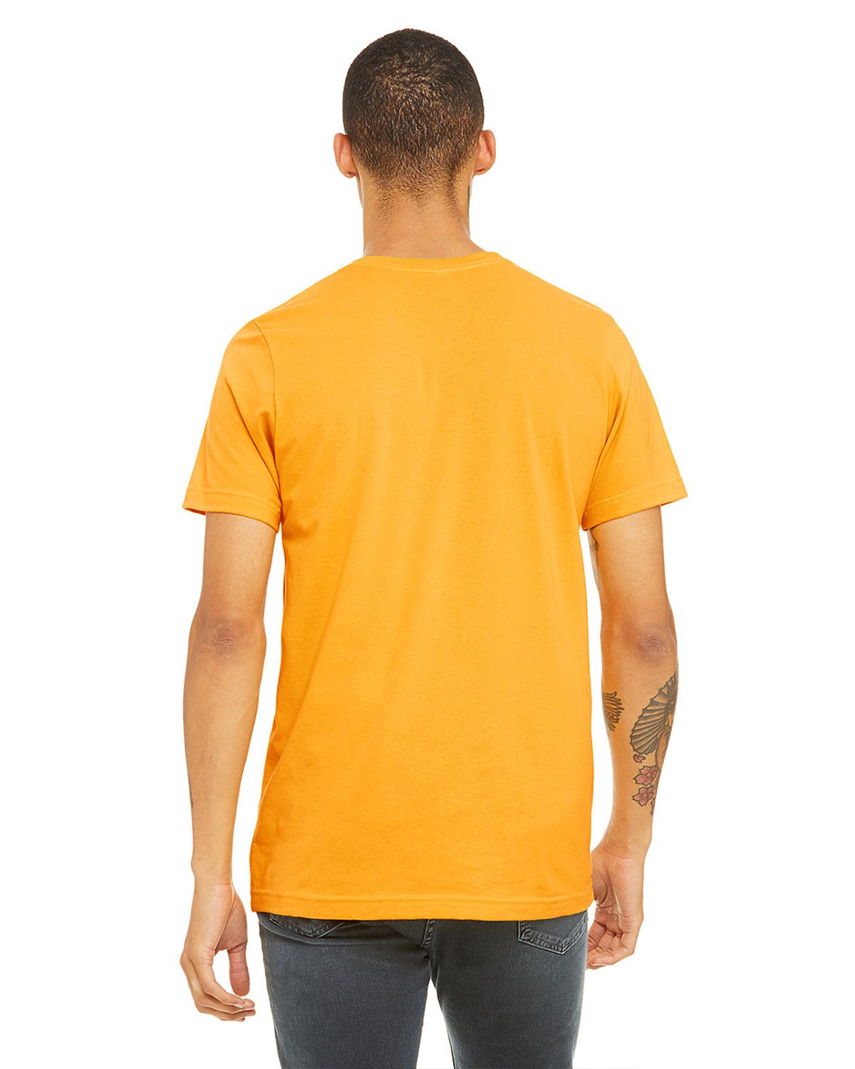 3001 Bella + Canvas Unisex Jersey Tee - Back Image