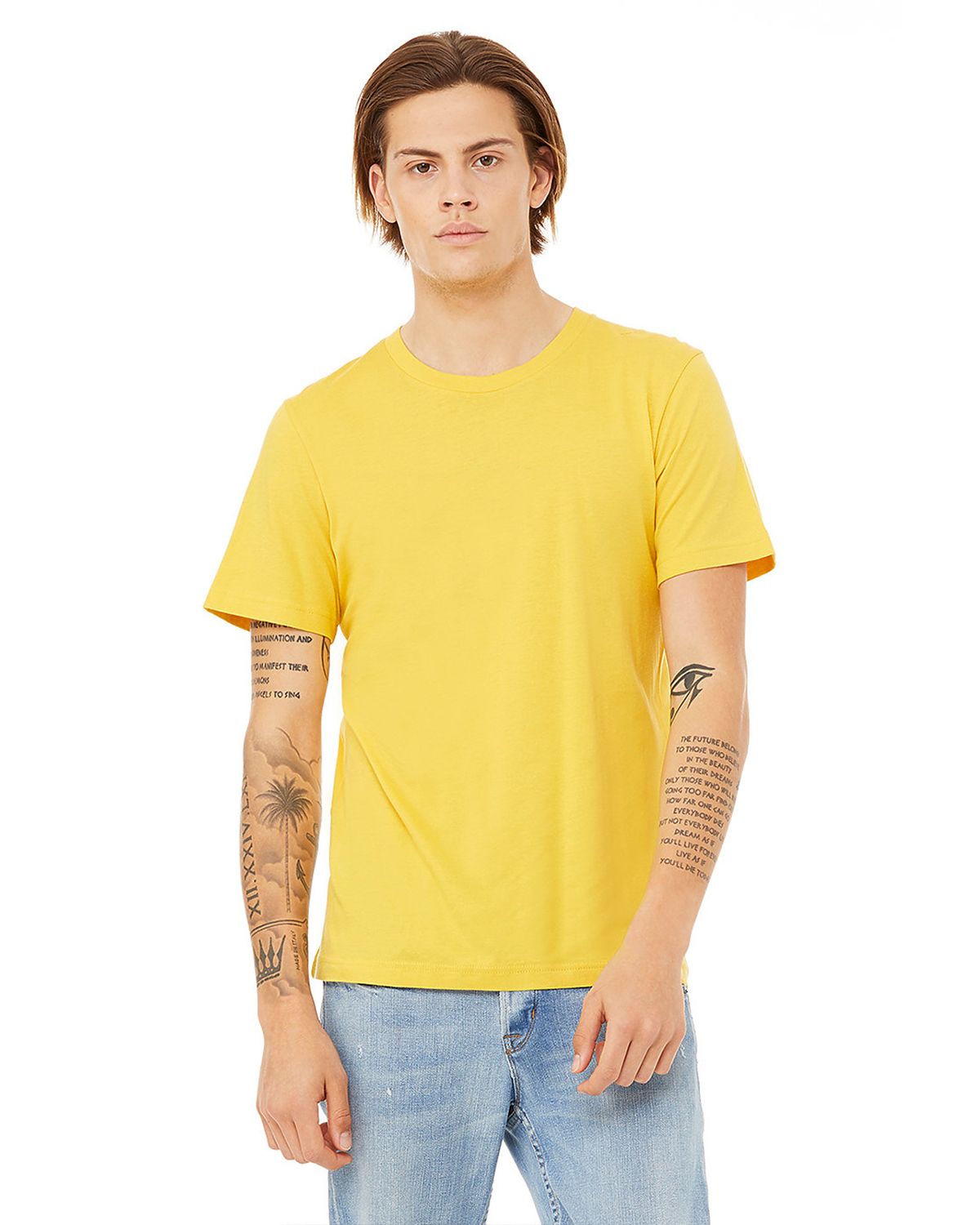 3001 Bella + Canvas Unisex Jersey Short-Sleeve Crewneck Tee 3001 Bella + Canvas Unisex Jersey Short-Sleeve Crewneck Tee