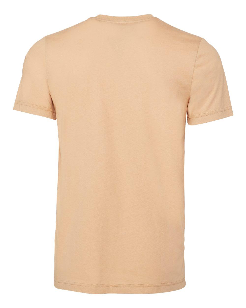 3001 Bella + Canvas Unisex Jersey Tee - Back Image