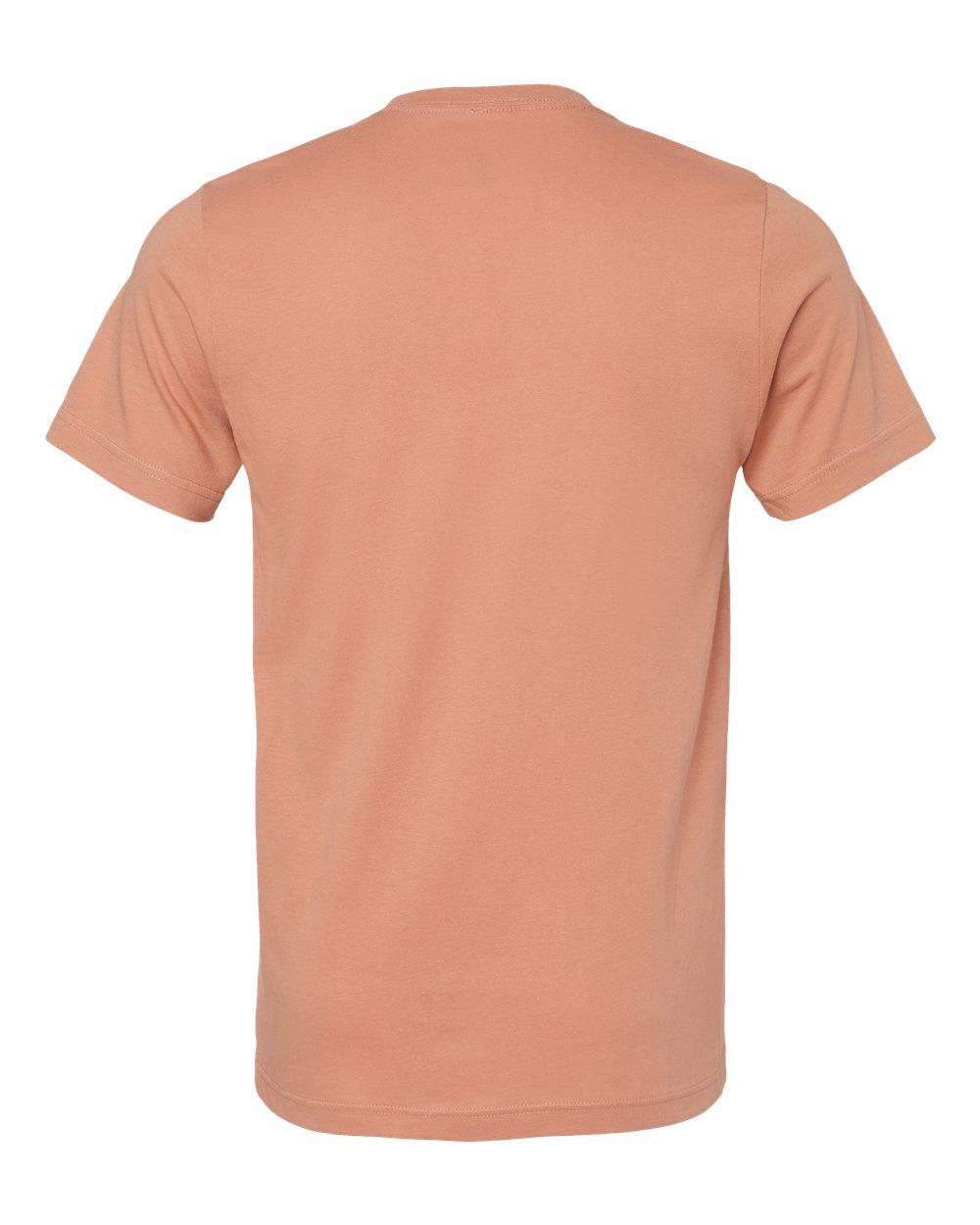 3001 Bella + Canvas Unisex Jersey Tee - Back Image