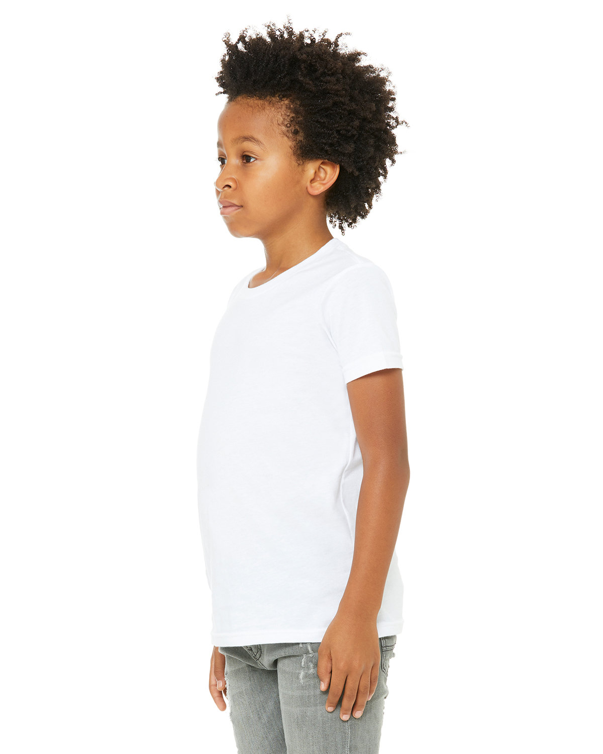 3001YCV Bella + Canvas Youth Heather T-Shirt - Siide Image