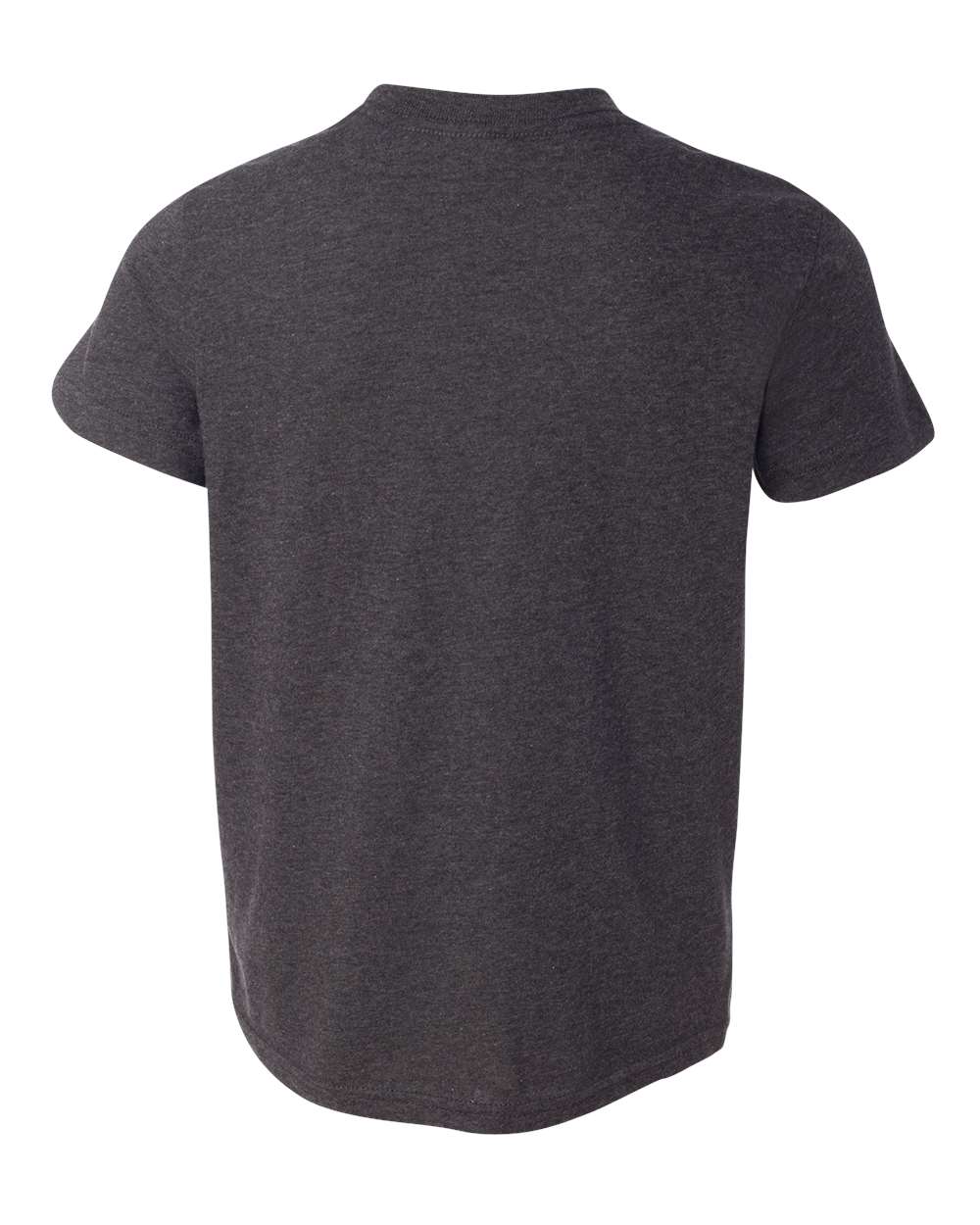 3001YCVC Bella + Canvas Youth CVC Jersey Tee - Back Image