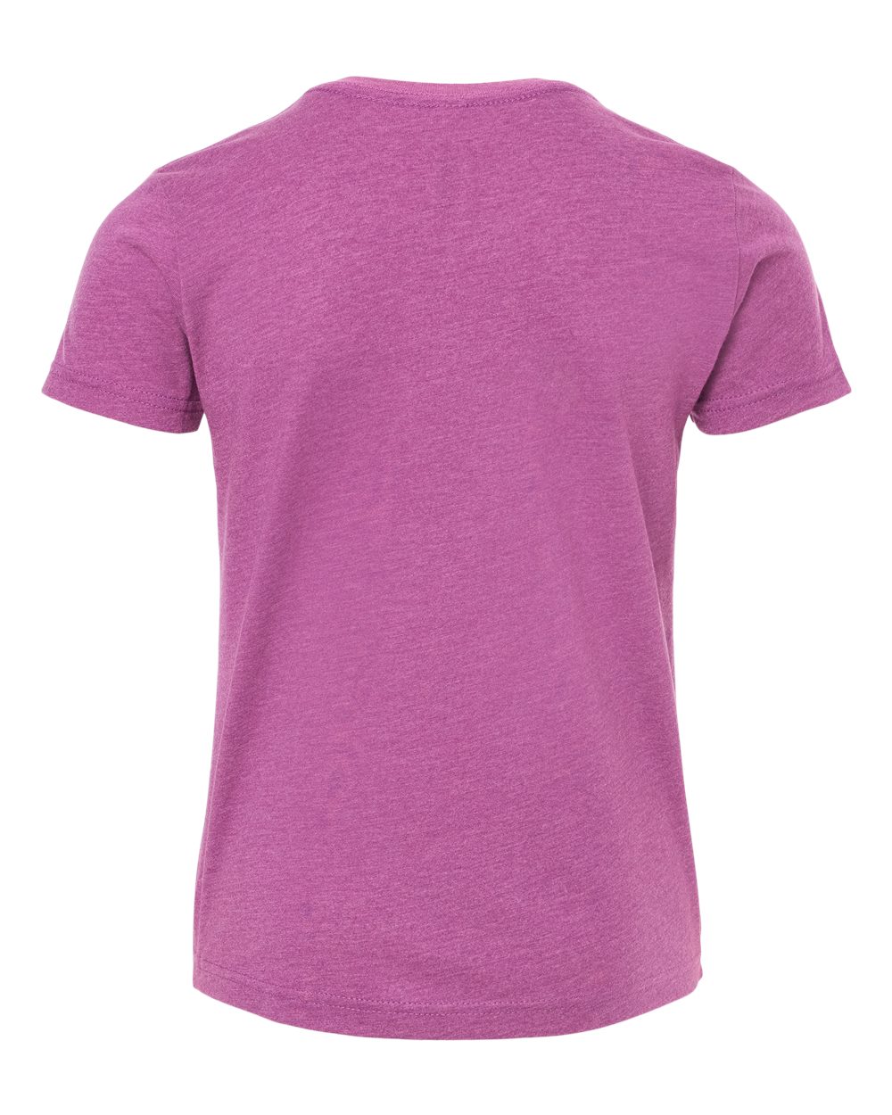 3001YCVC Bella + Canvas Youth CVC Jersey Tee - Back Image