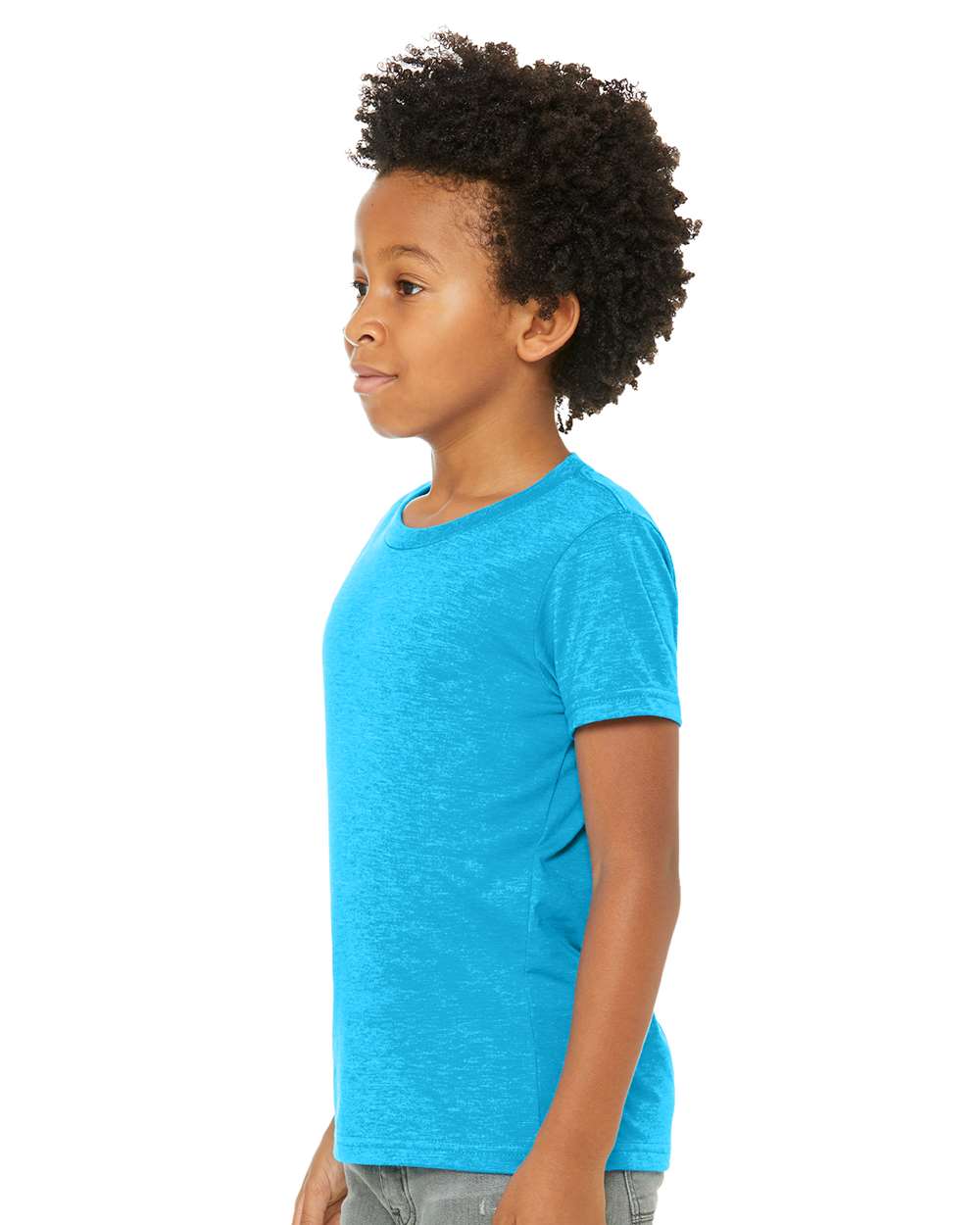 3001YCVC Bella + Canvas Youth CVC Jersey Tee - Siide Image