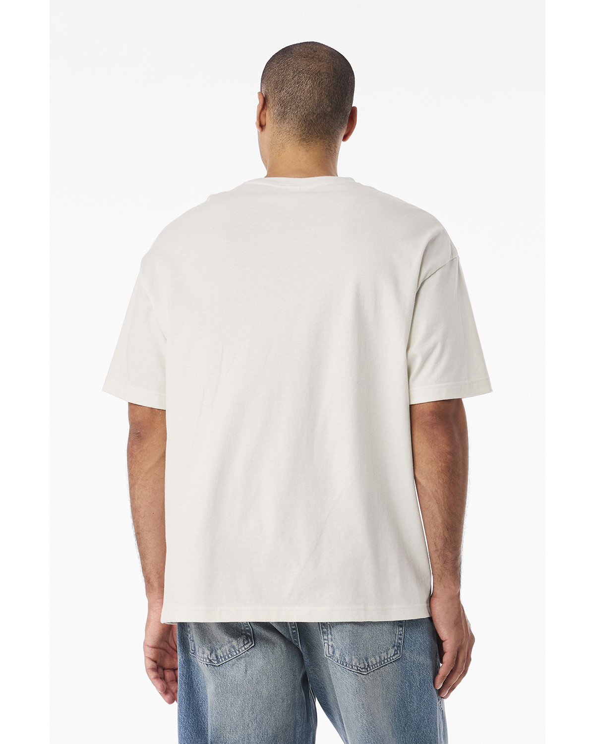 3010C Bella + Canvas 6 Oz Heavyweight Boxy Fit T-Shirt - Back Image