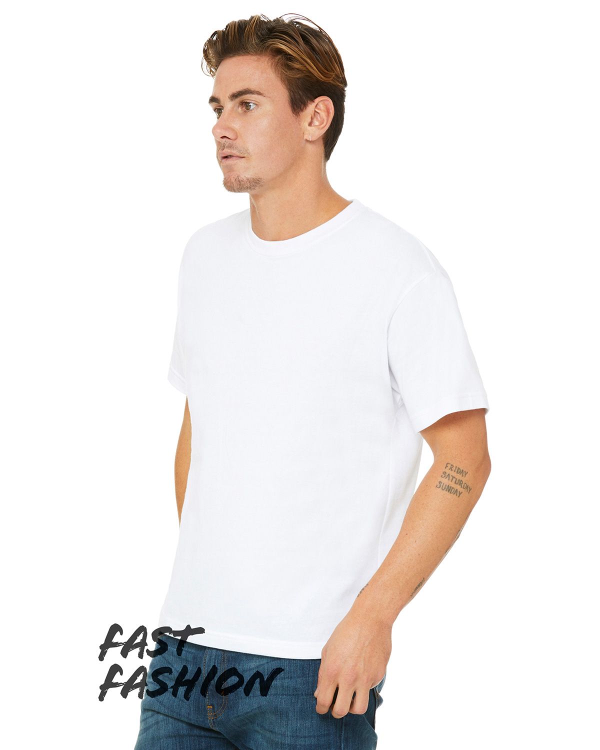 3010C Bella + Canvas 6 Oz Heavyweight Boxy Fit T-Shirt - Siide Image