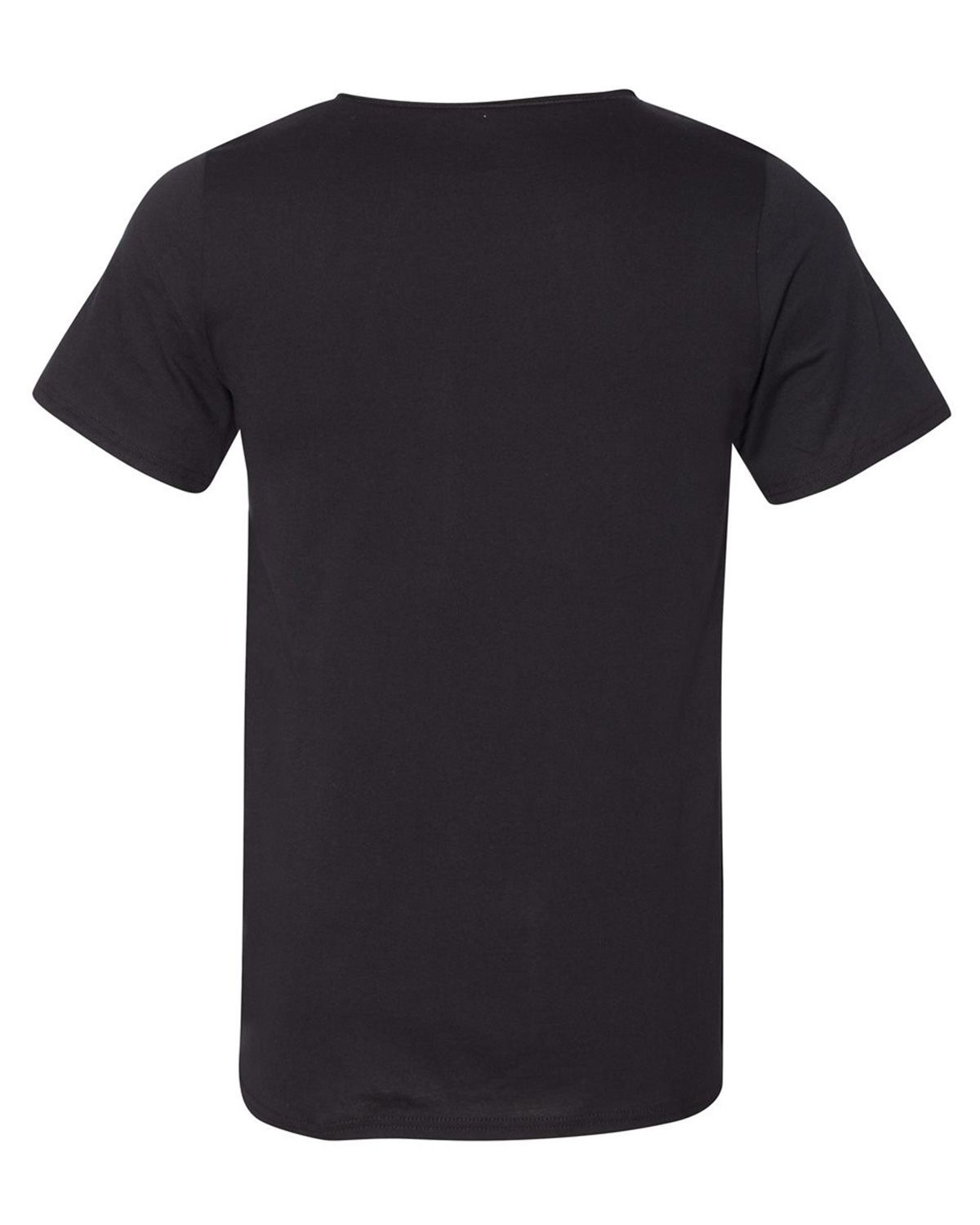 3014 Bella + Canvas Unisex Raw Neck T-Shirt - Back Image