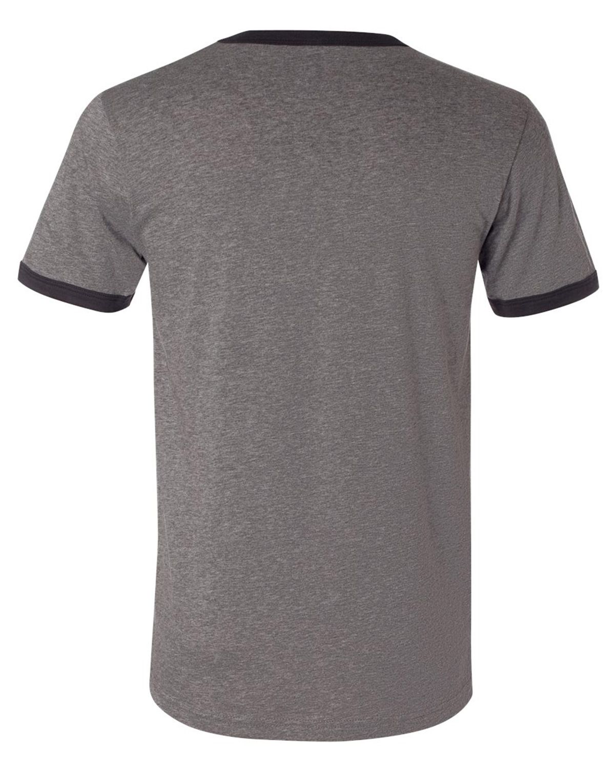 3055 Bella + Canvas Jersey Heather Ringer Tee - Back Image