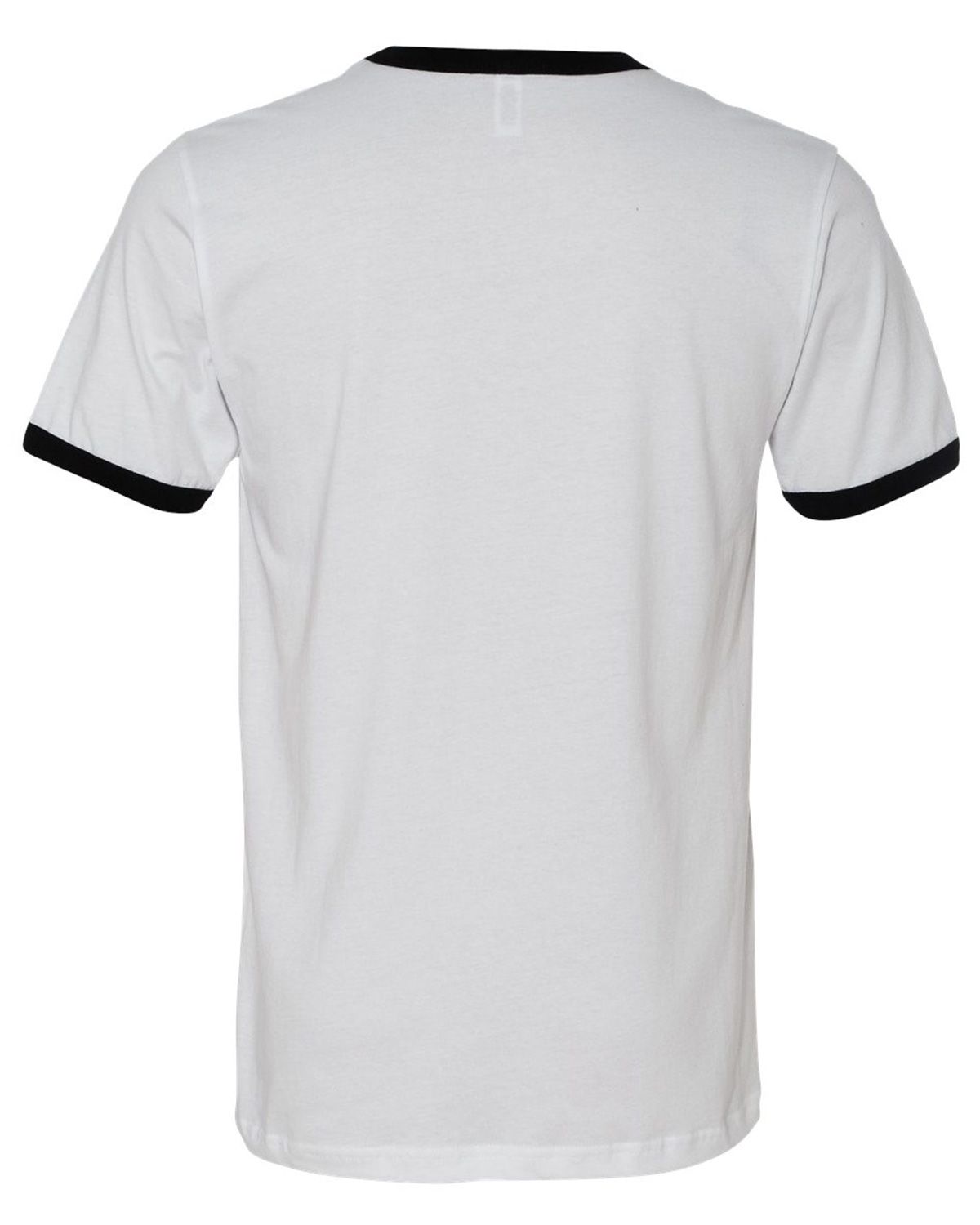 3055 Bella + Canvas Jersey Heather Ringer Tee 3055 Bella + Canvas Jersey Heather Ringer Tee - Back Image