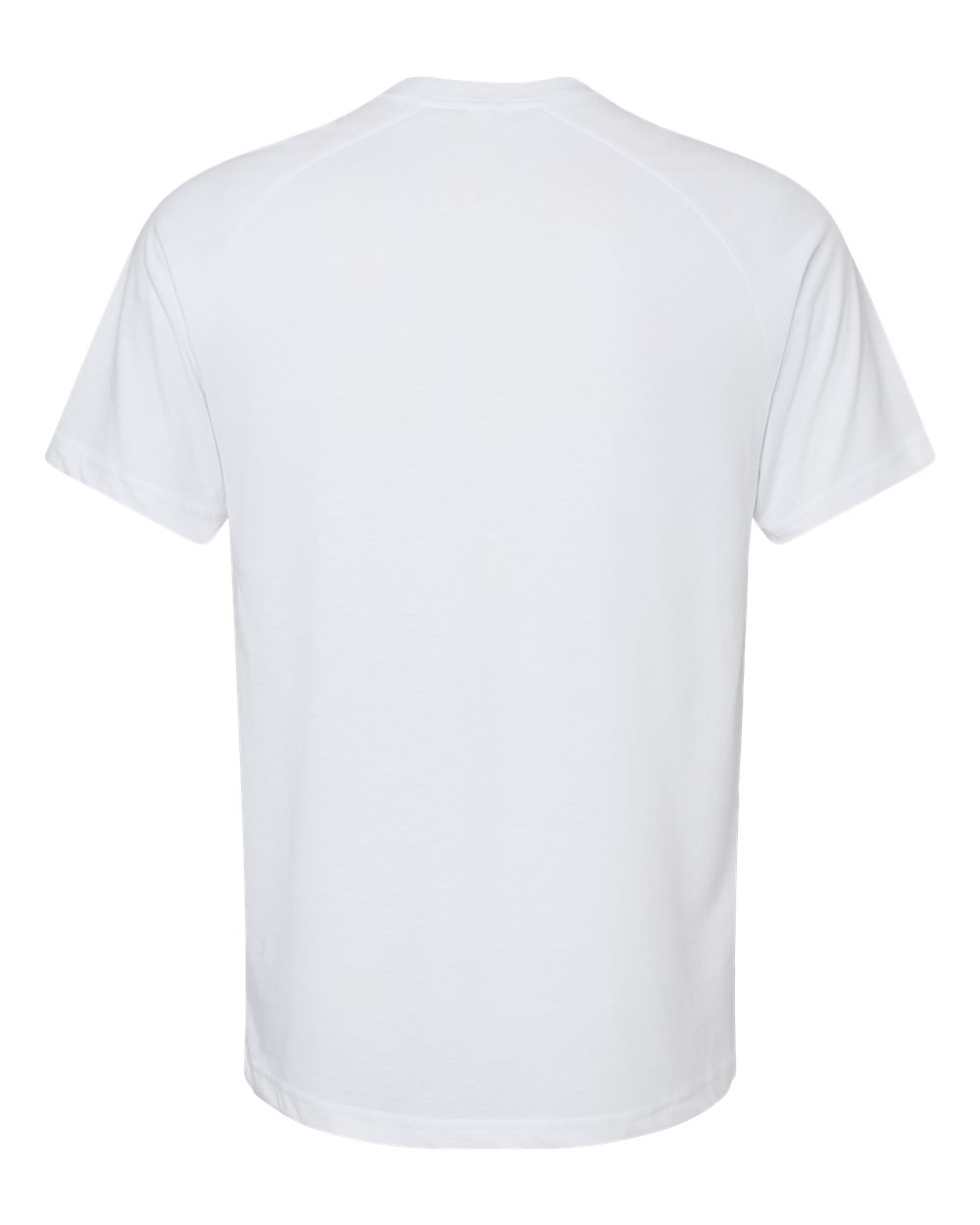 3201 Bella + Canvas Men’s Heather Color Reglan T-shirt - Back Image