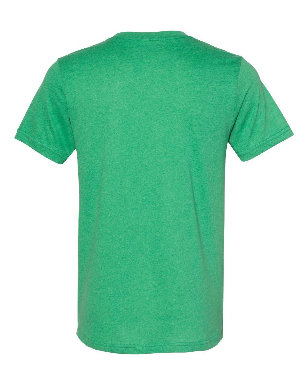 3301 Bella + Canvas Unisex Short Sleeve Sueded T-Shirt - Back Image