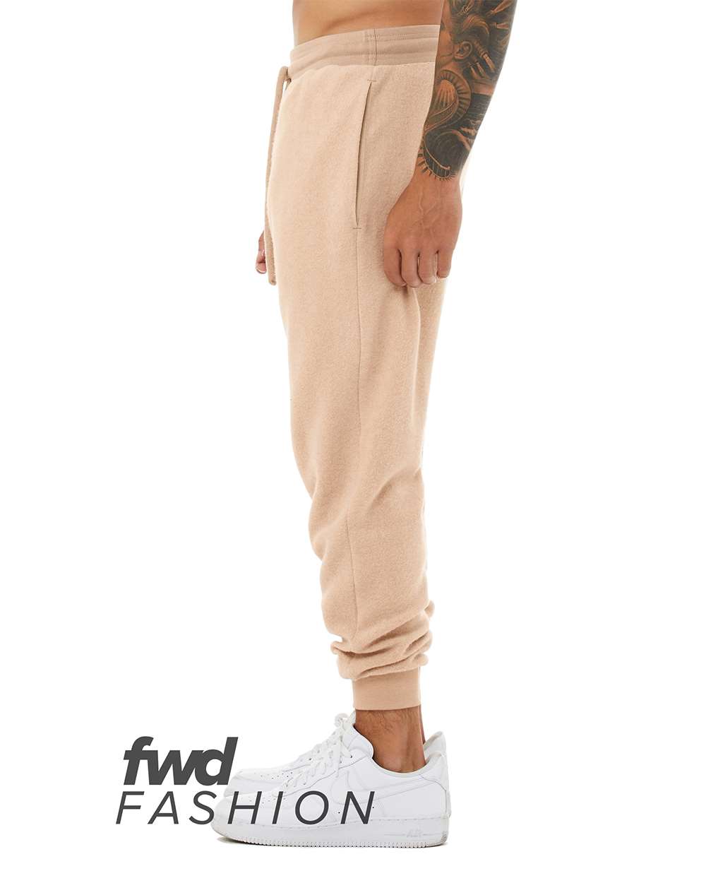 3327 Bella + Canvas Unisex Sueded Fleece Jogger - Siide Image