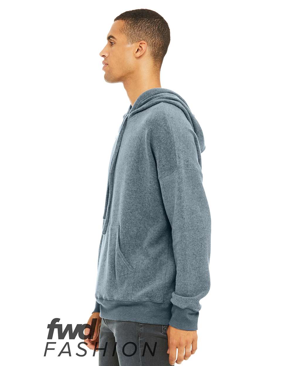 3329 Bella + Canvas Unisex Sueded Fleece Hoodie - Siide Image