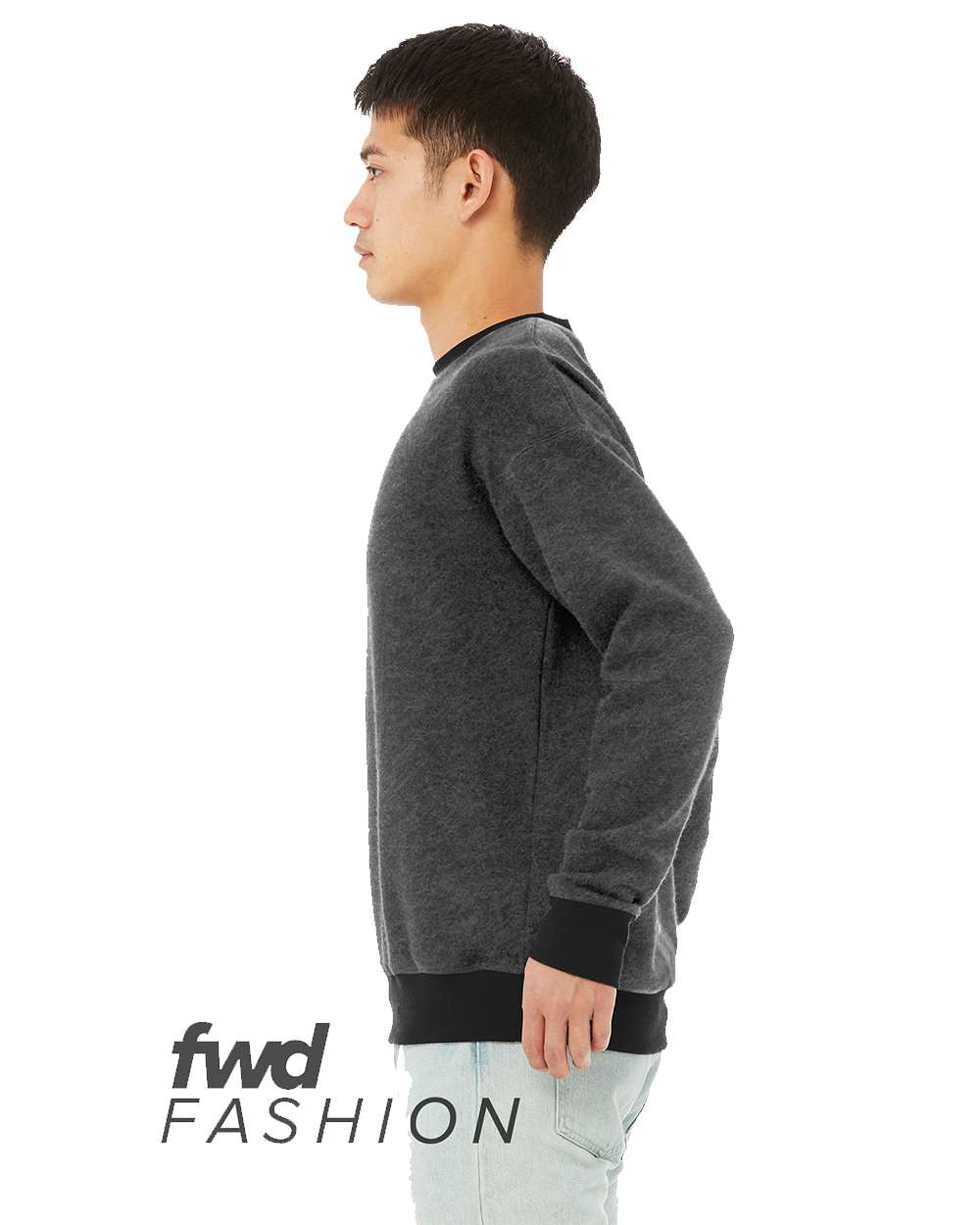 3345 Bella + Canvas Unisex Sueded Drop Shoulder Sweatshirt - Siide Image