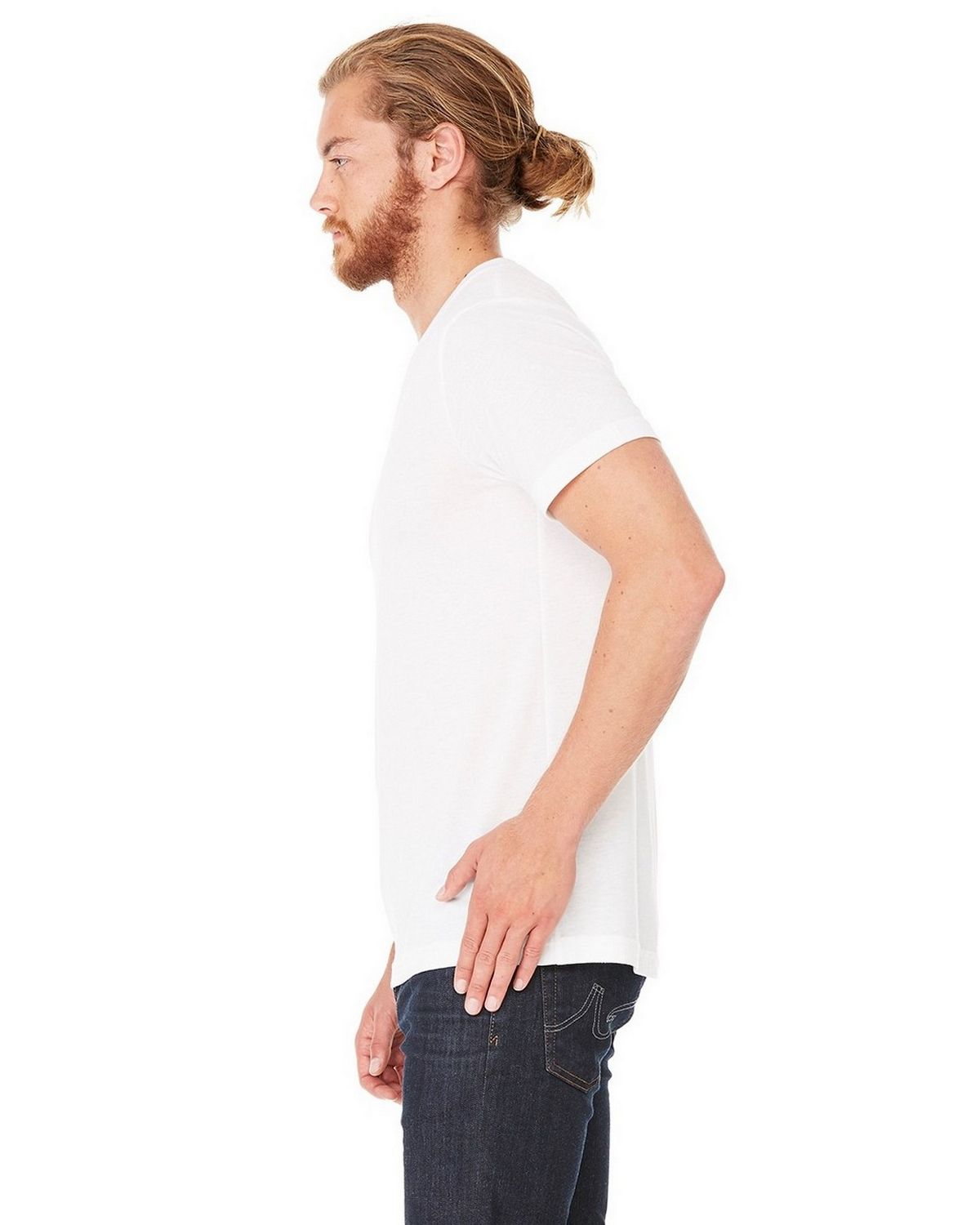 Bella + Canvas Direct to Film (DTF) 3413 Short Sleeve Triblend T-shirt - Siide Image