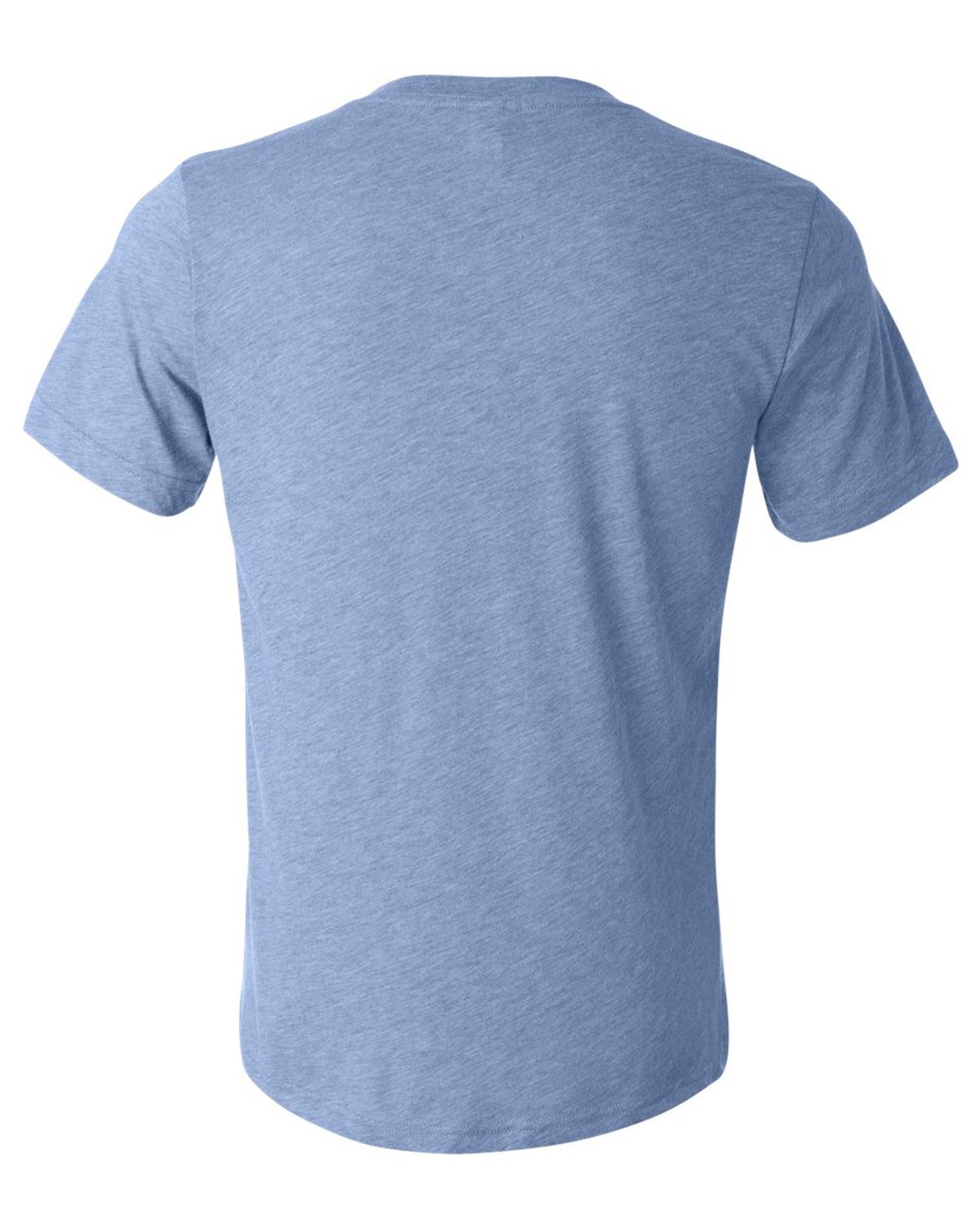 3415 Bella + Canvas Unisex V-Neck Short Sleeve T-shirt - Back Image
